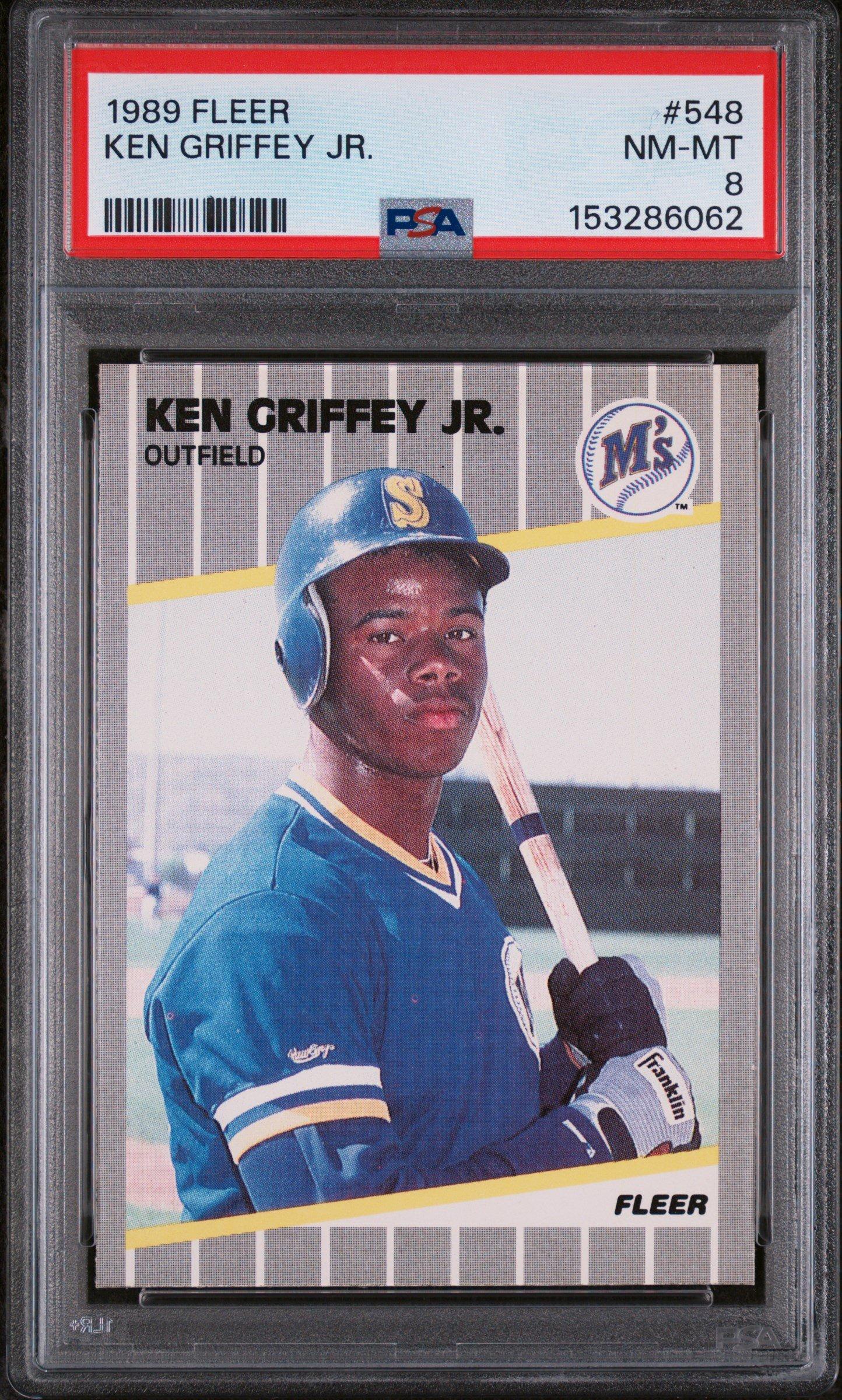 1989 Fleer 548 Ken Griffey Jr. PSA 8 Graded Card | GameStop