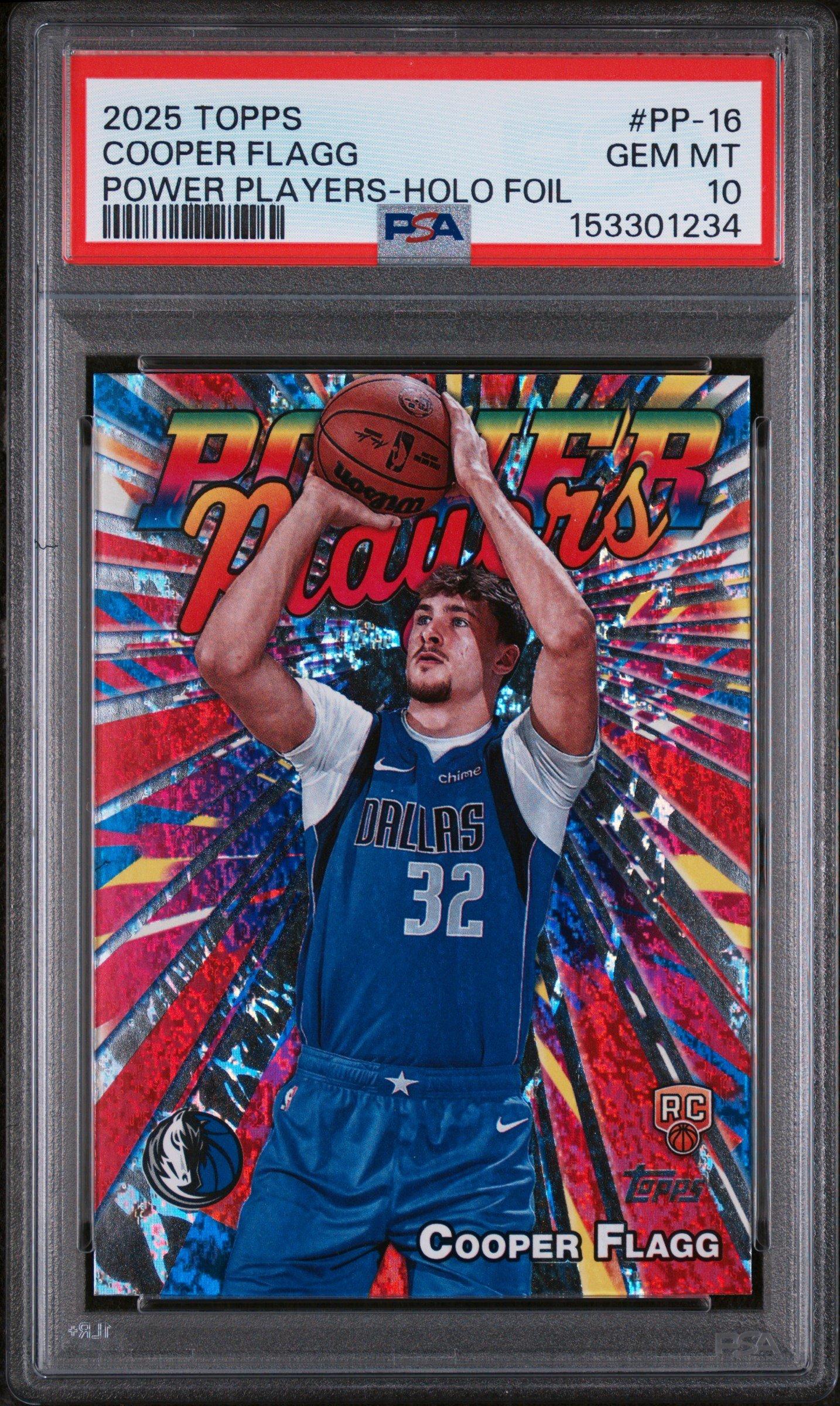 Topps Now Cooper Flagg PSA 10