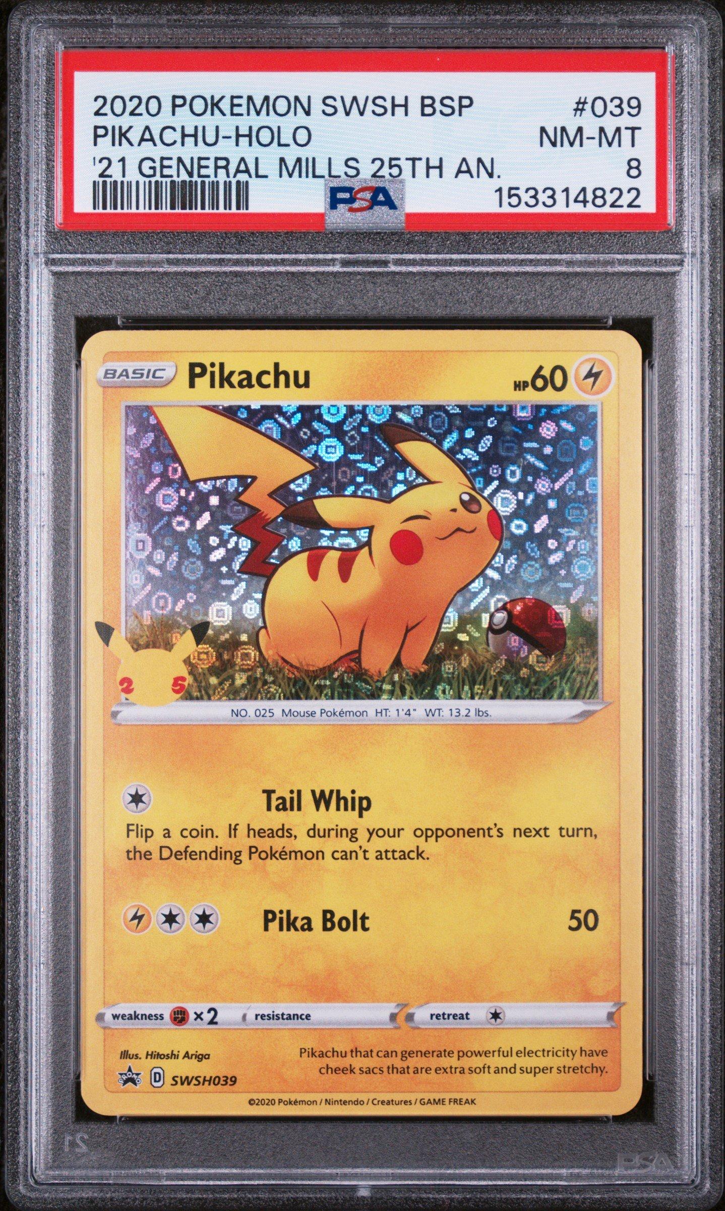 2020 Pokemon Swsh Black Star Promo 039 Pikachu-holo 2021 General