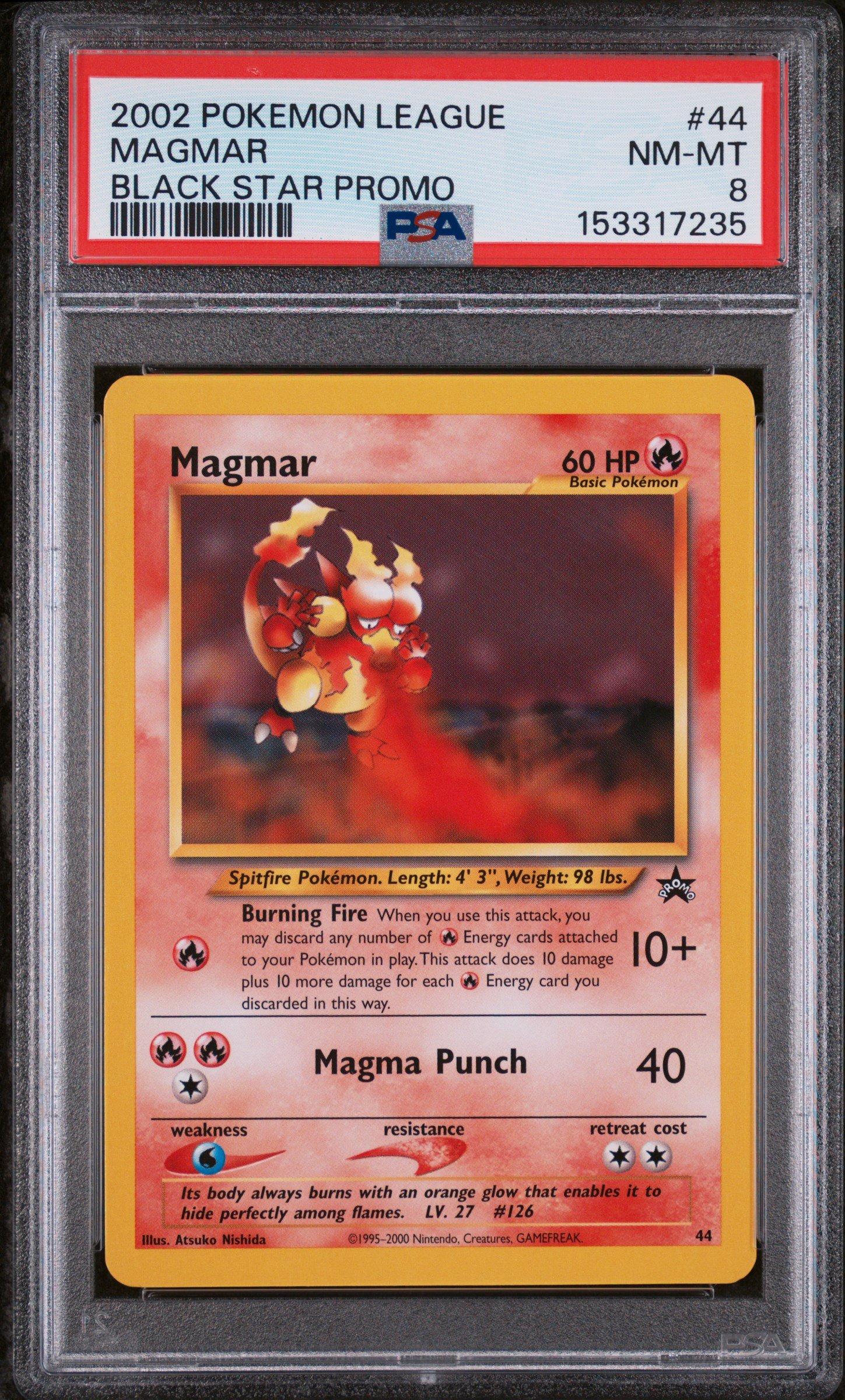 magmar 1995 pokemon card Pokemon Base Magmar #36/102 Trading Card – Rotterdam Comics