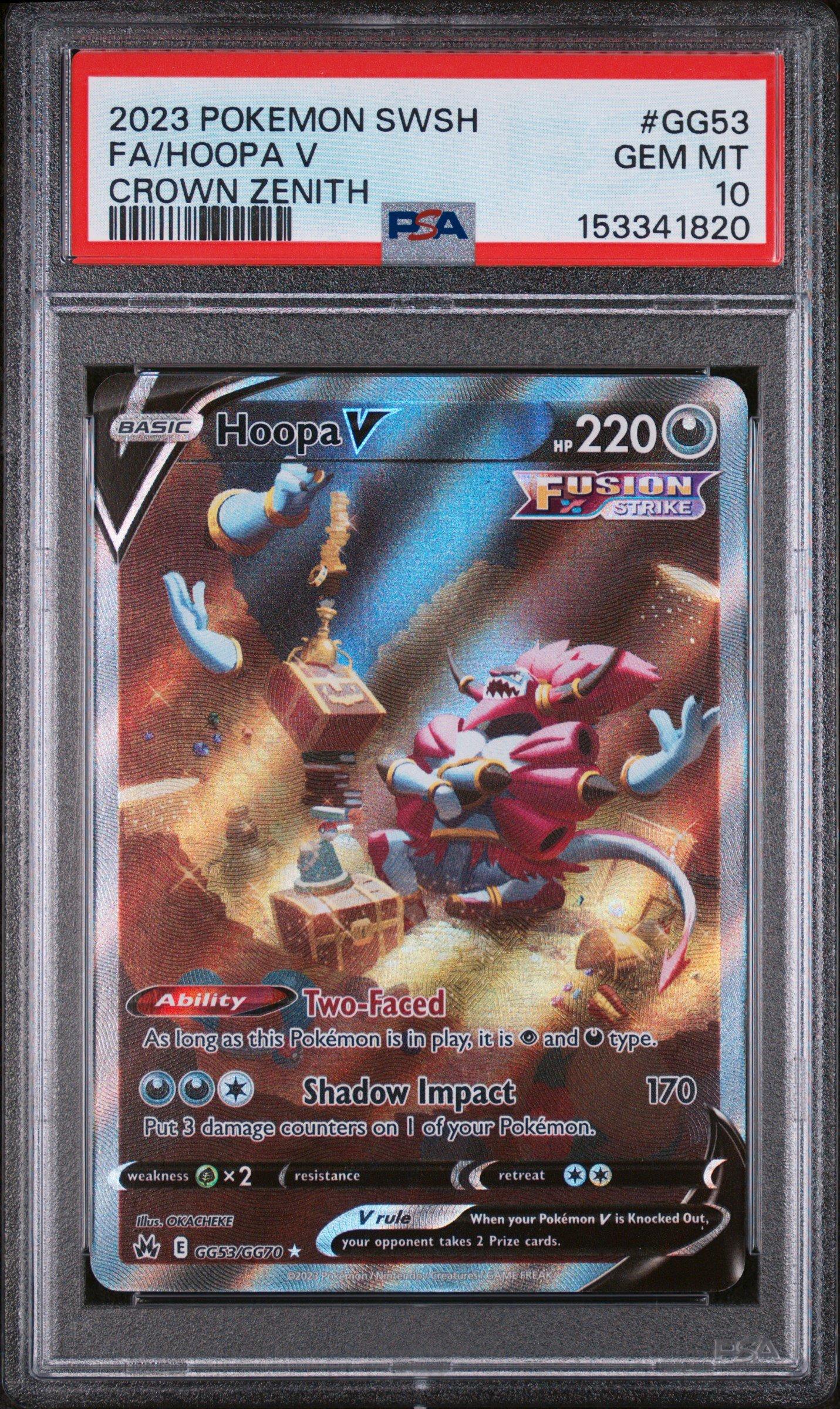 hoopa v pokemon card PSA 10 #231 VStar Universe s12a Japanese  GorillaTCG Faced As long as this Pokmon is in play Pokemon Card Game/[S8] Fusion Arts]Hoopa