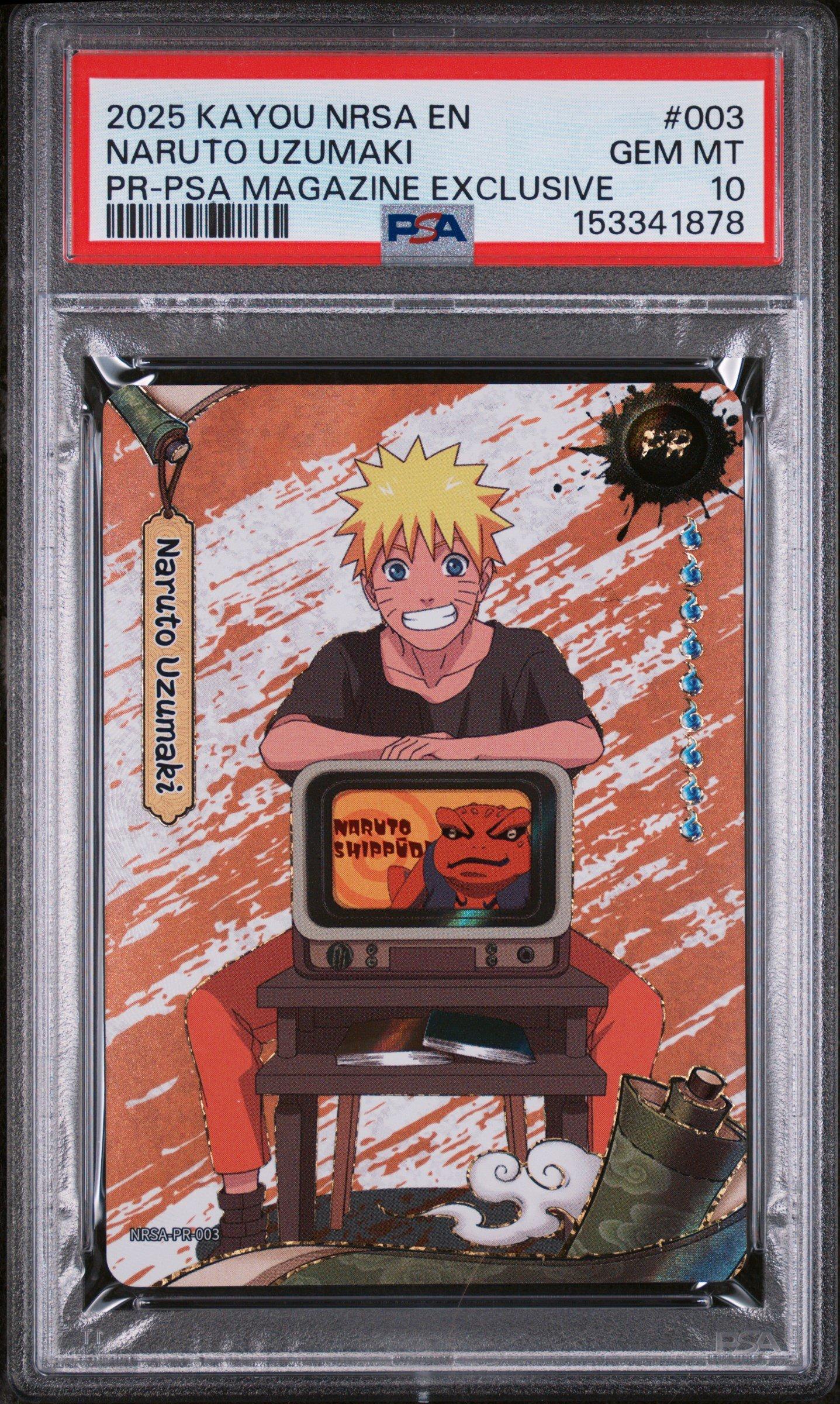 2025 Kayou Naruto Smriti Collectible Card Nrsa-chapter Jin English