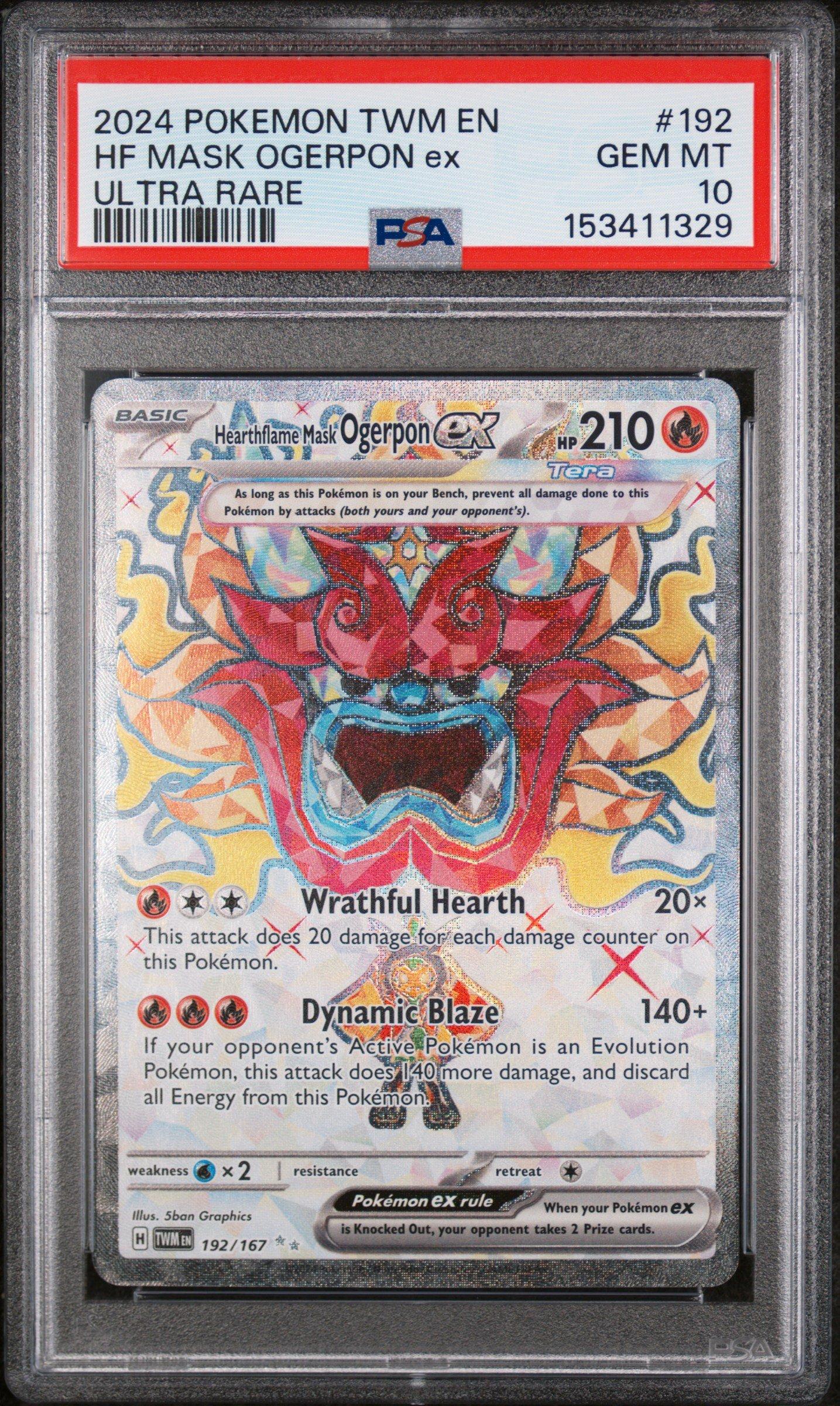 2024 Pokemon Twm En-twilight Masquerade 192 Hearthflame Mask