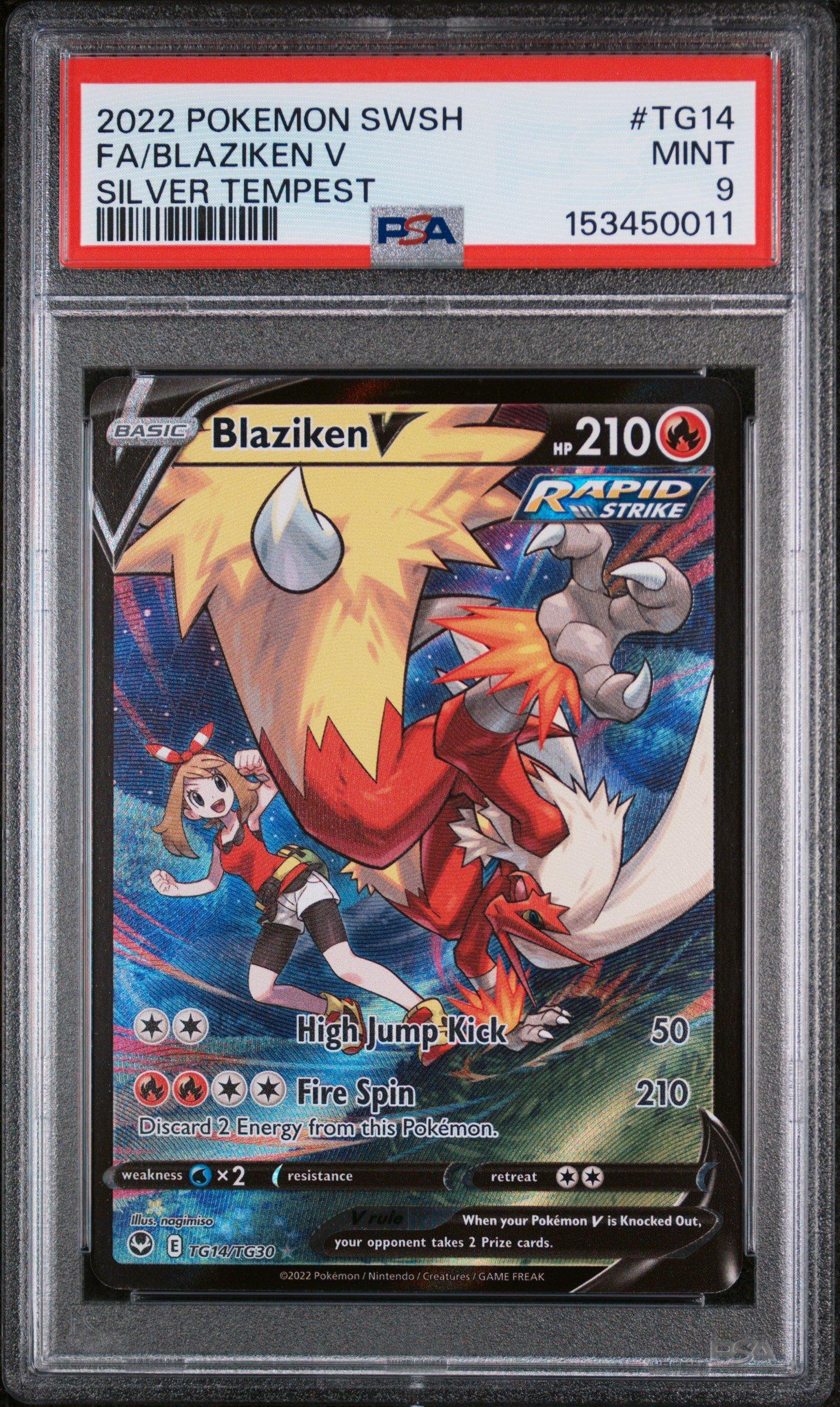 blaziken v pokemon card Blaziken VMAX (Alternate Art Secret) - SWSH06: Chilling Reign