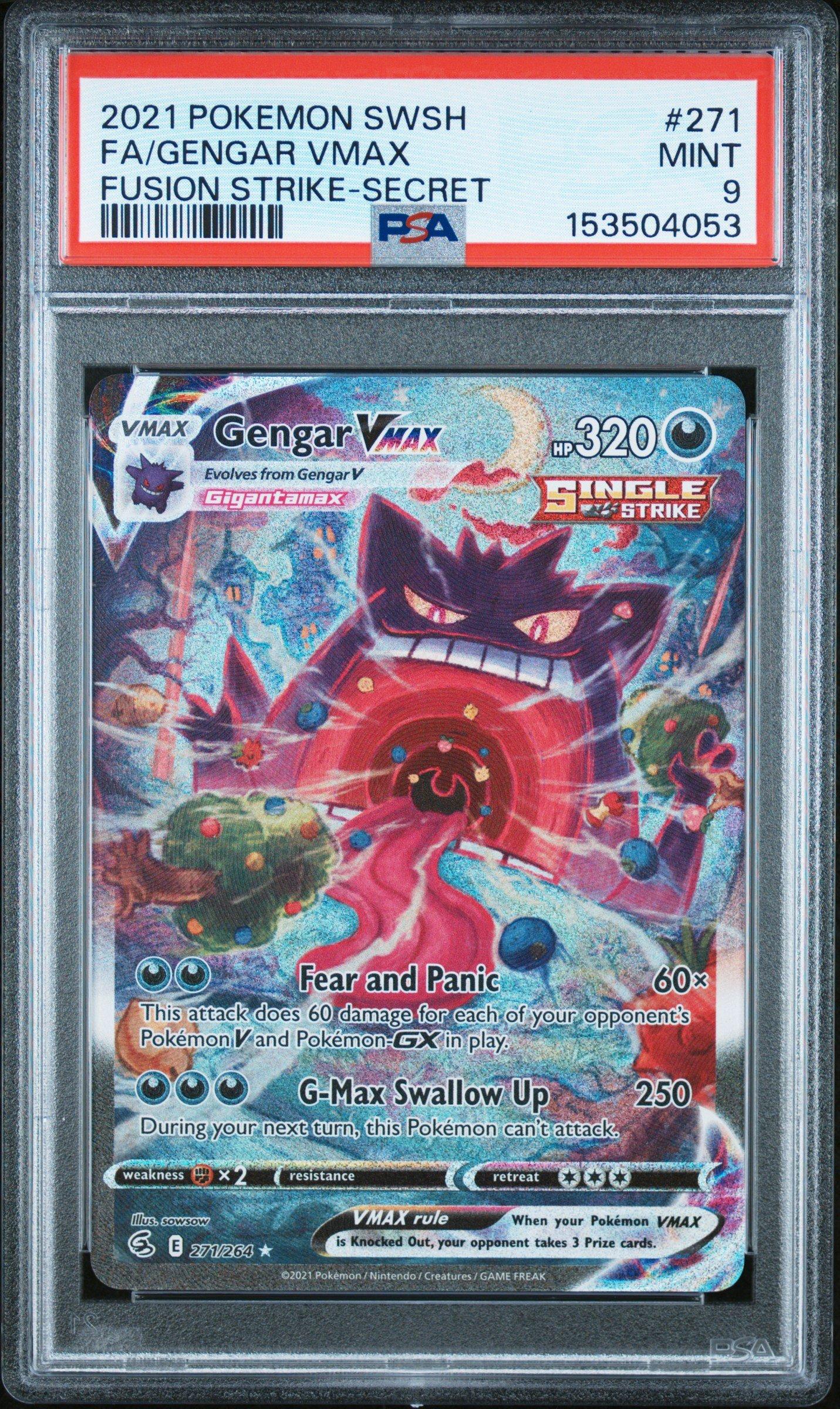 pokemon fusion strike rare cards Pokemon Trading Card Game Sword & Shield Fusion Strike Ultra Rare Mew V  #250 [Full Art]