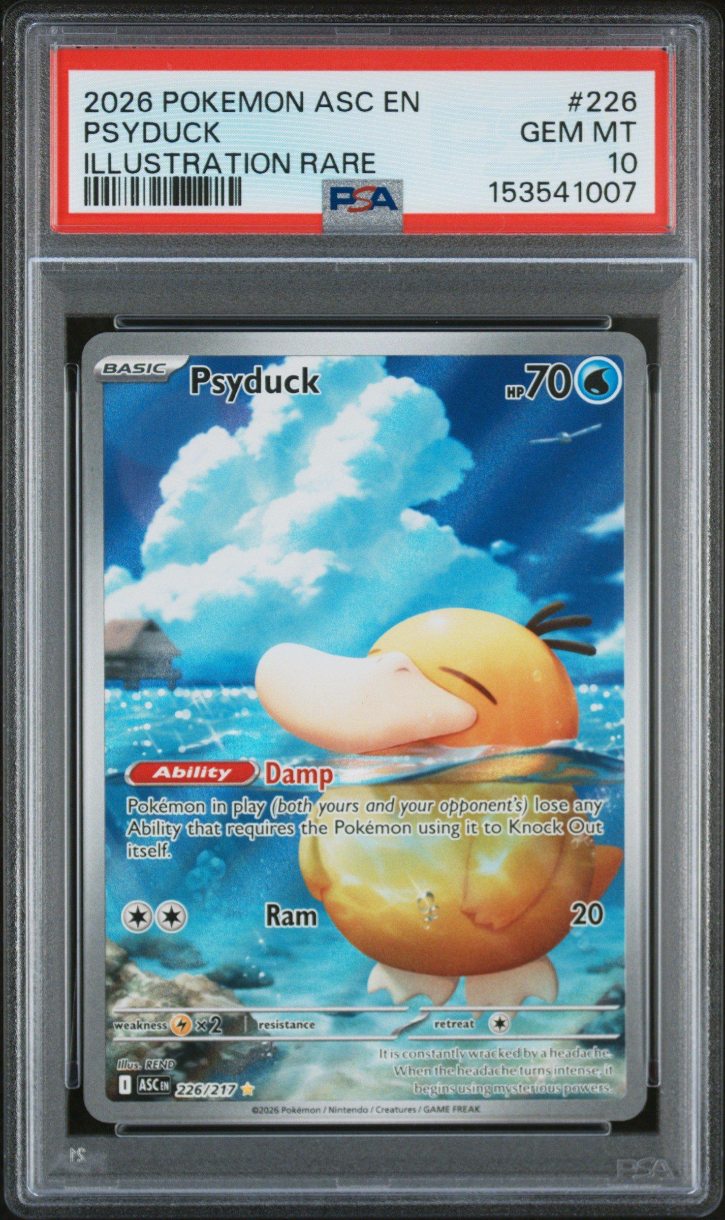 Psyduck 226 PSA 10