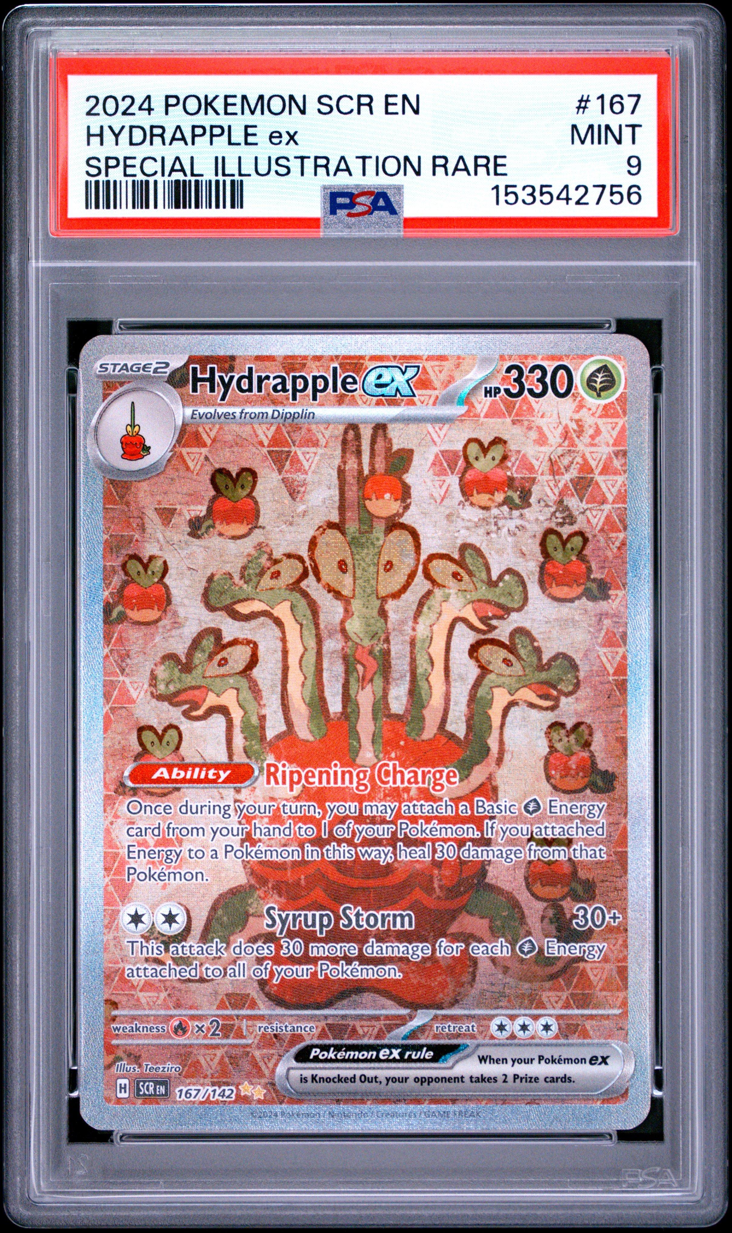 2024 Pokemon Scr En-stellar Crown 167 Hydrapple Ex Special