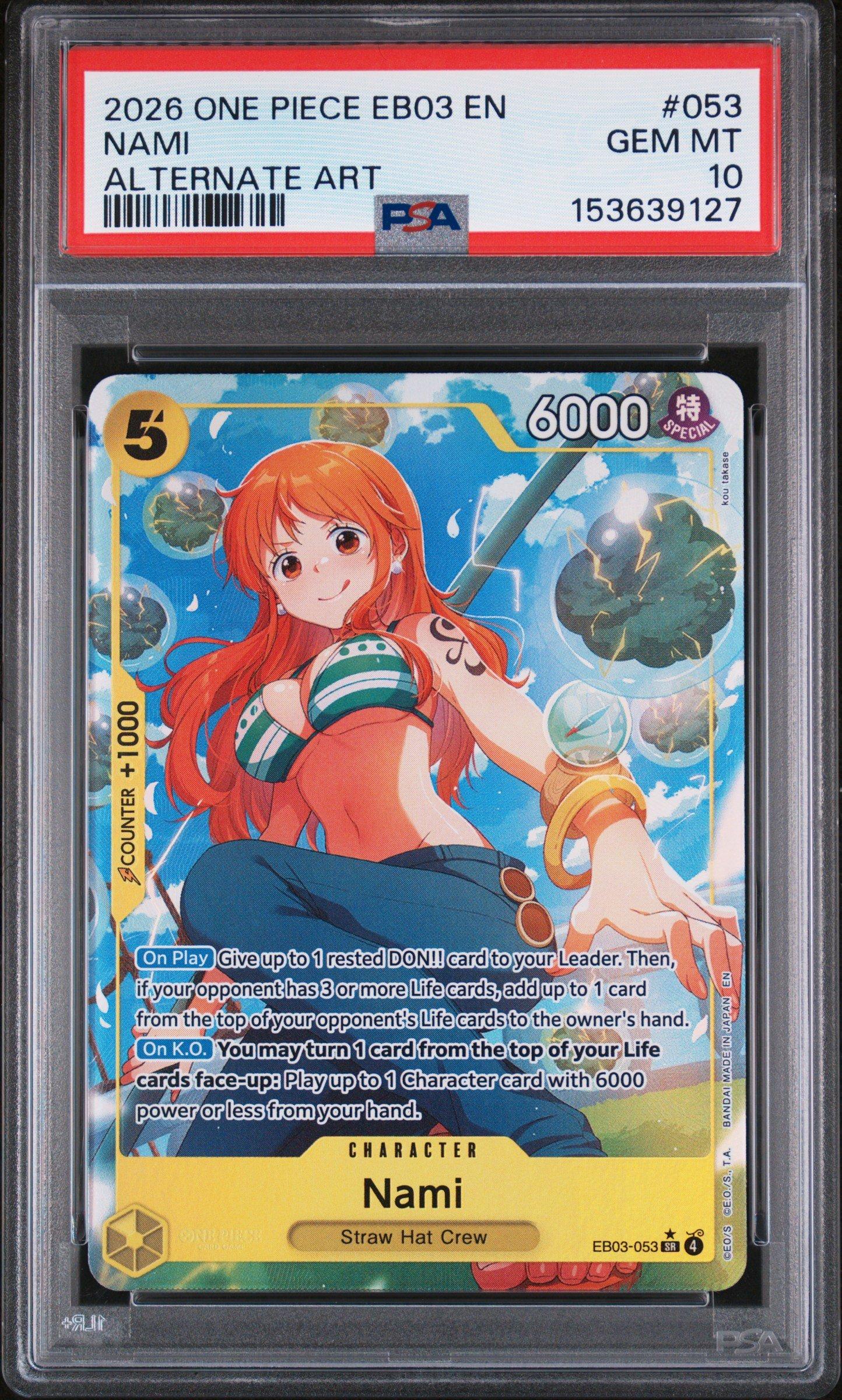 2026 One Piece Eb03-extra Booster -one Piece Heroines Edition- 053