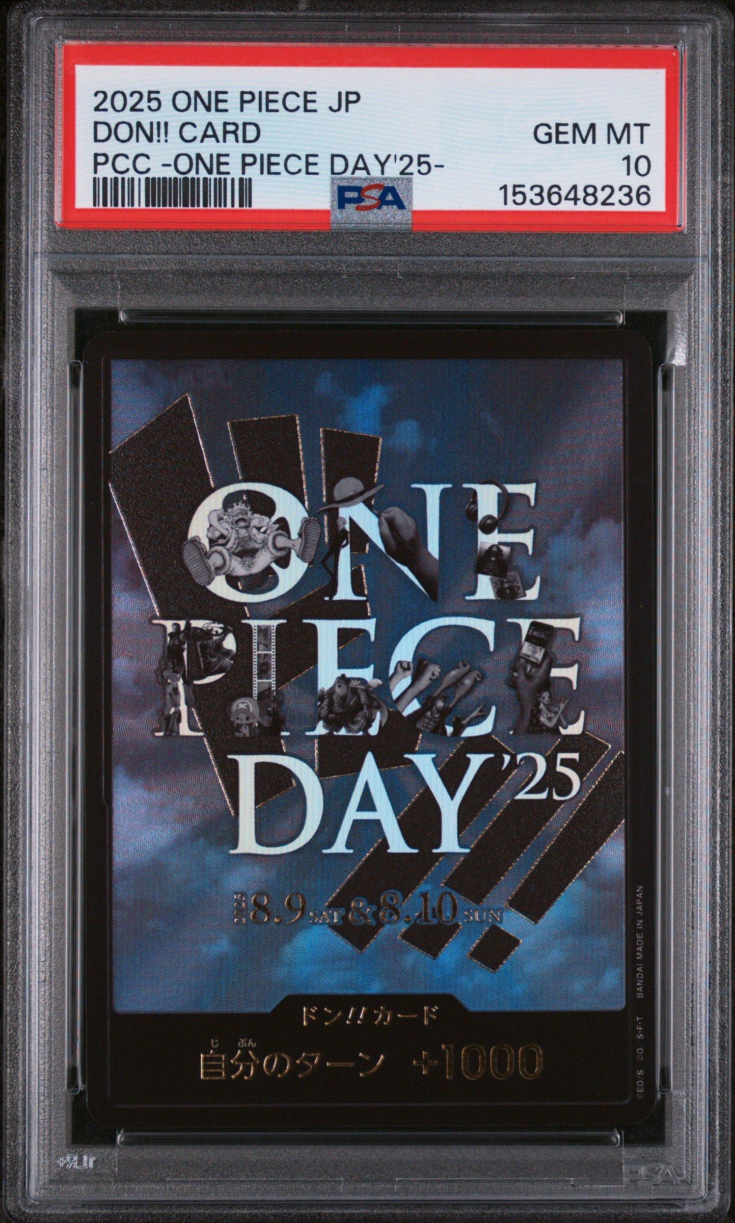 2025 One Piece Japanese Premium Card Collection -one Piece Day'25