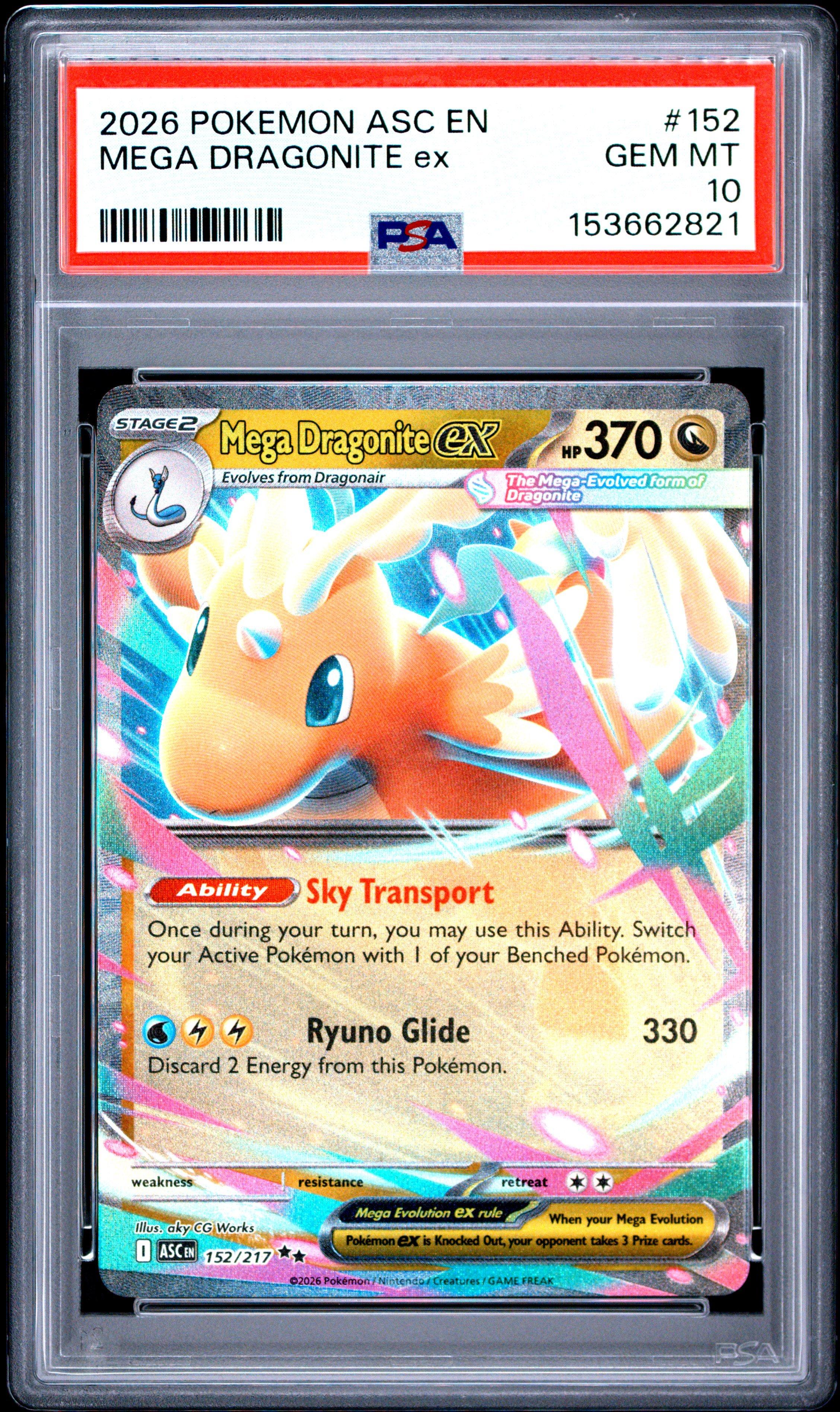 mega dragonite pokemon card ex 2025 Japanese M2a #232 MA CGC Pristine 10  Yamacardo featuring the majestic Mega Dragonite Mega Dragonite EX #271 EXTENDED