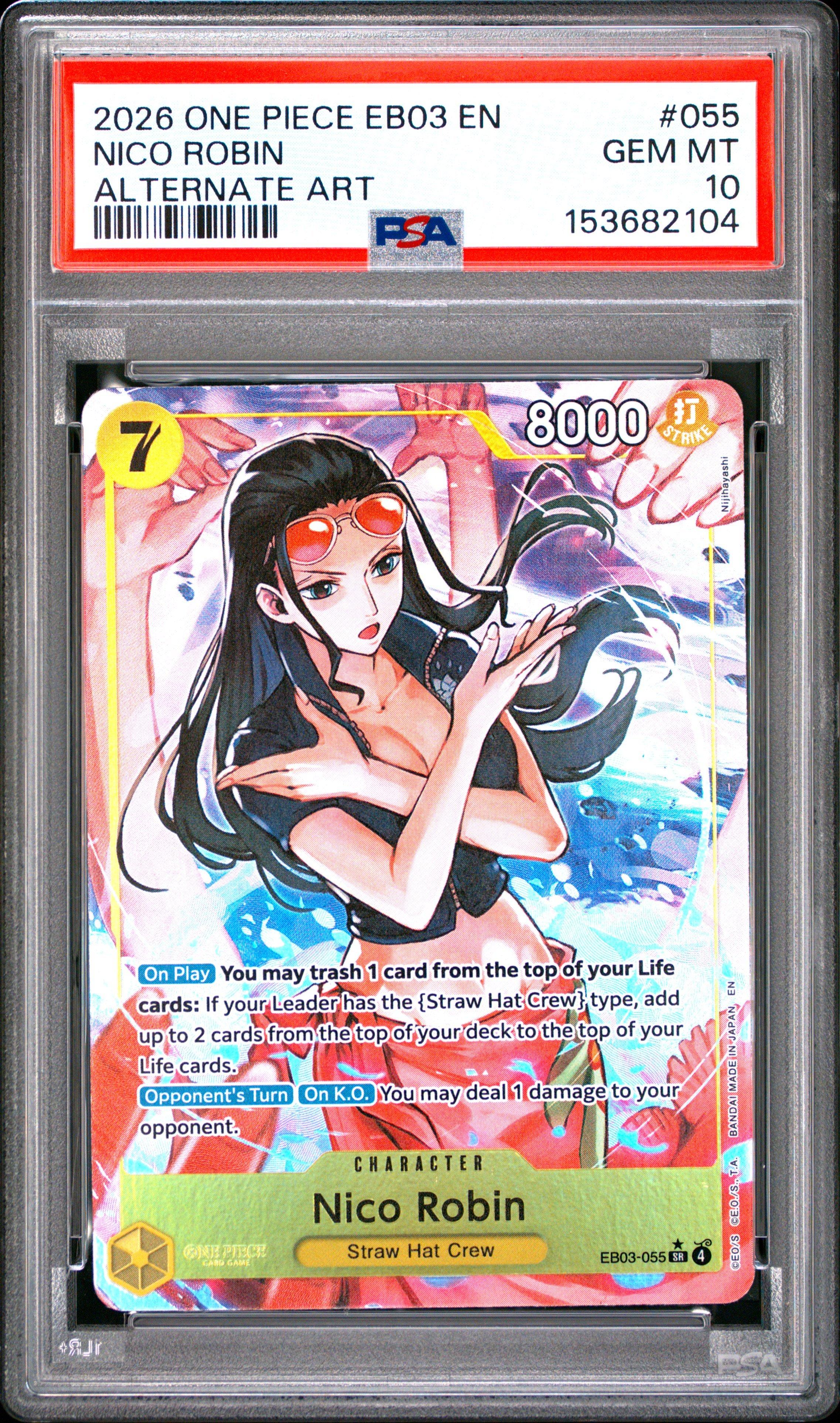 2026 One Piece Eb03-extra Booster -one Piece Heroines Edition- 055
