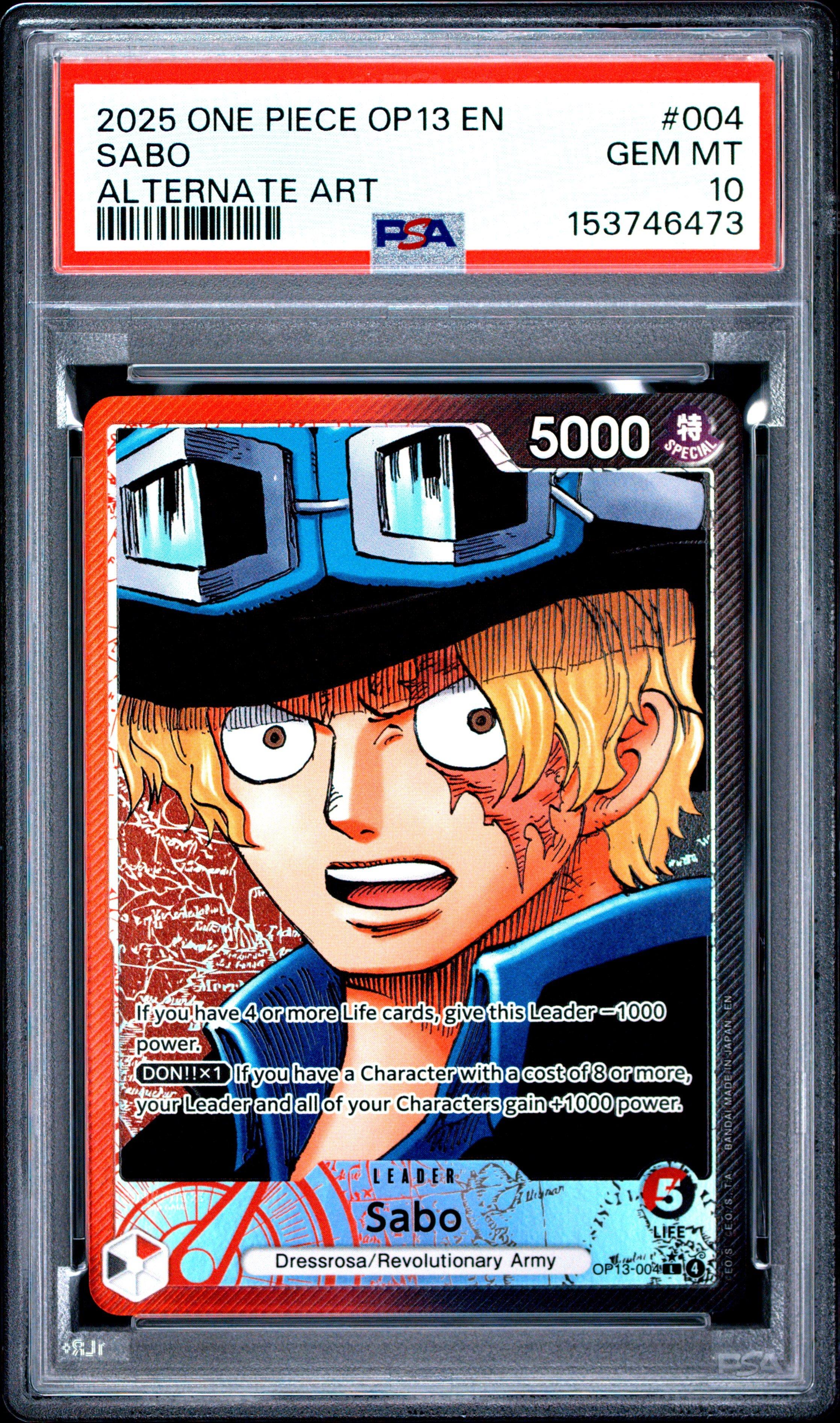 2025 One Piece Op13-carrying On His Will 004 Sabo Alternate Art