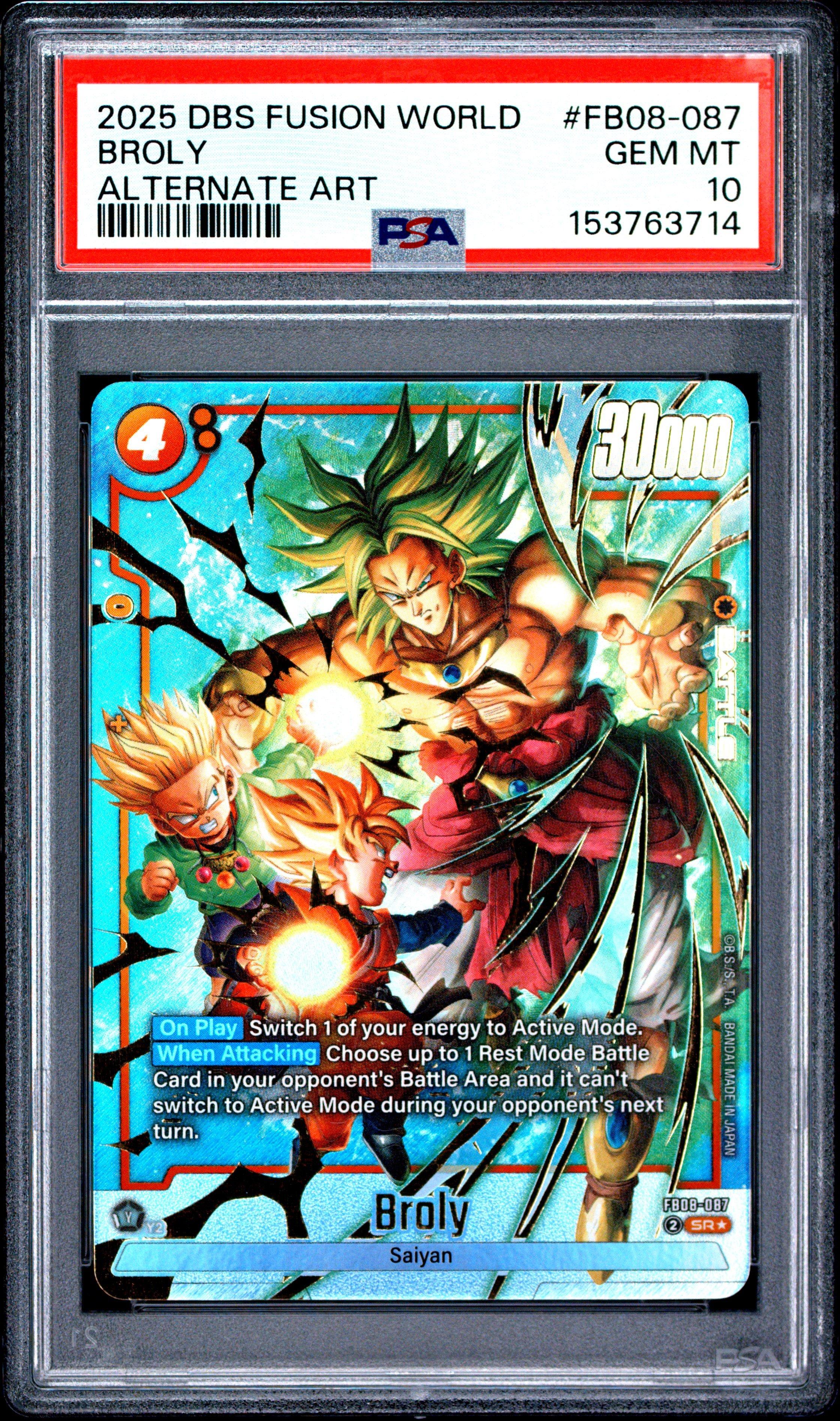 2025 Dragon Ball Super Card Game Fusion World Saiyan's Pride Fb08