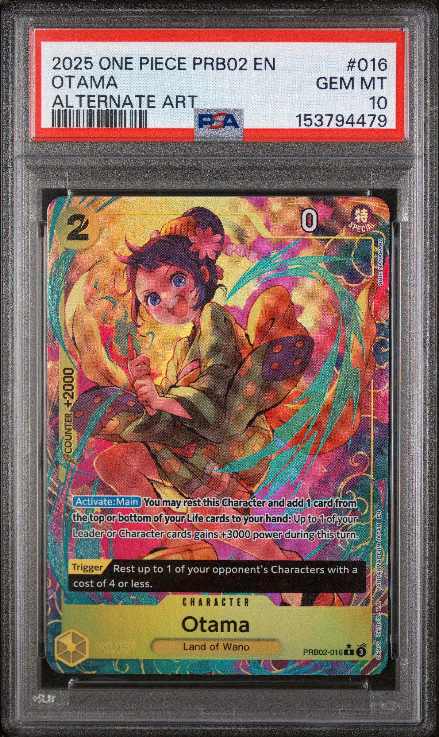 2025 One Piece Prb02-premium Booster -one Piece Card The Best- Vol