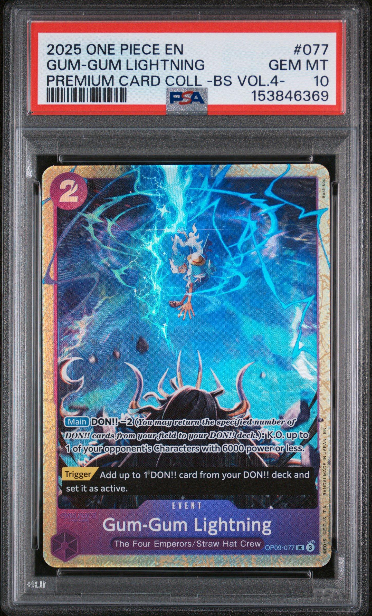 2025 One Piece Premium Card Collection -best Selection Vol.4 - 077