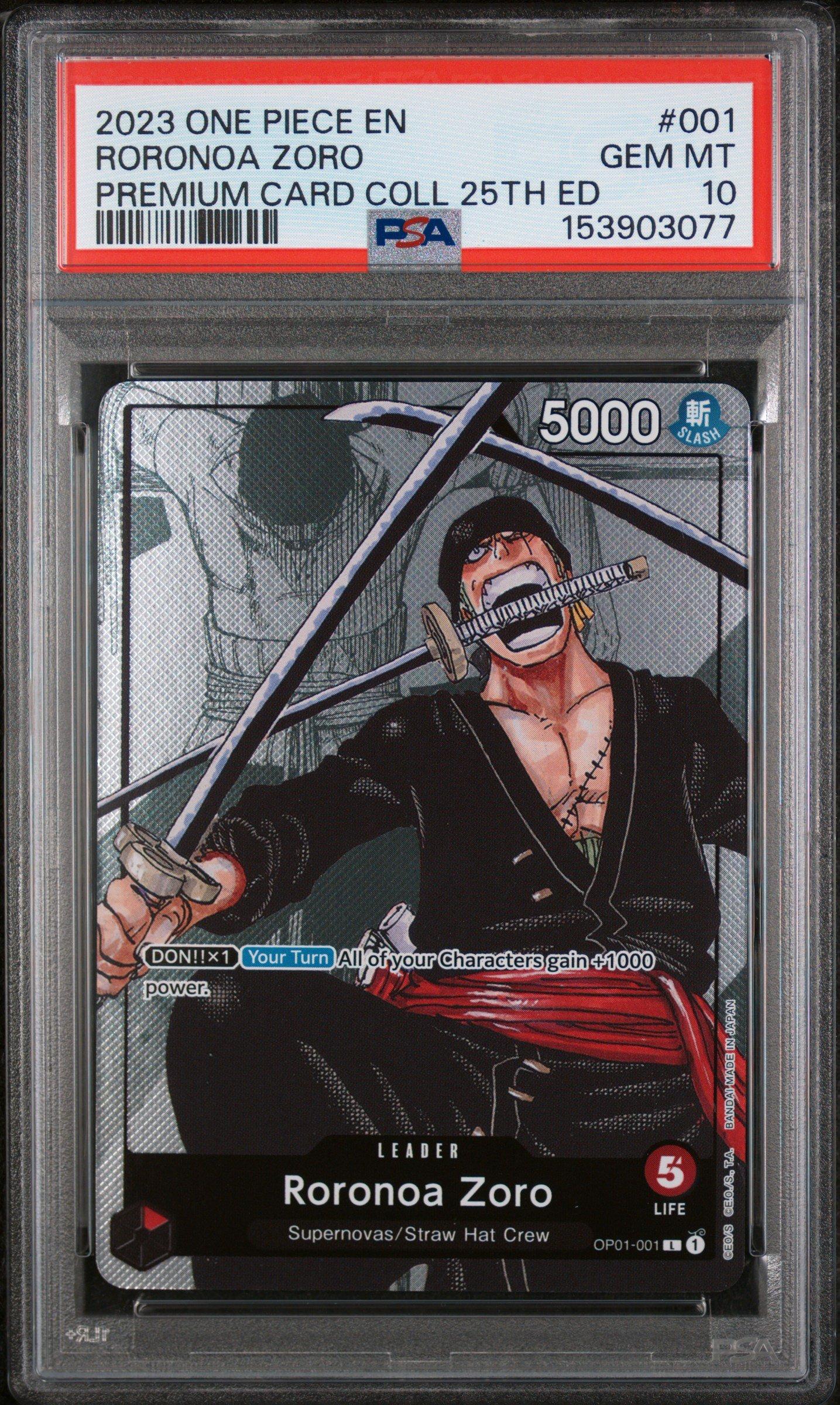 2023 One Piece Premium Bandai Premium Card Collection 25th Edition