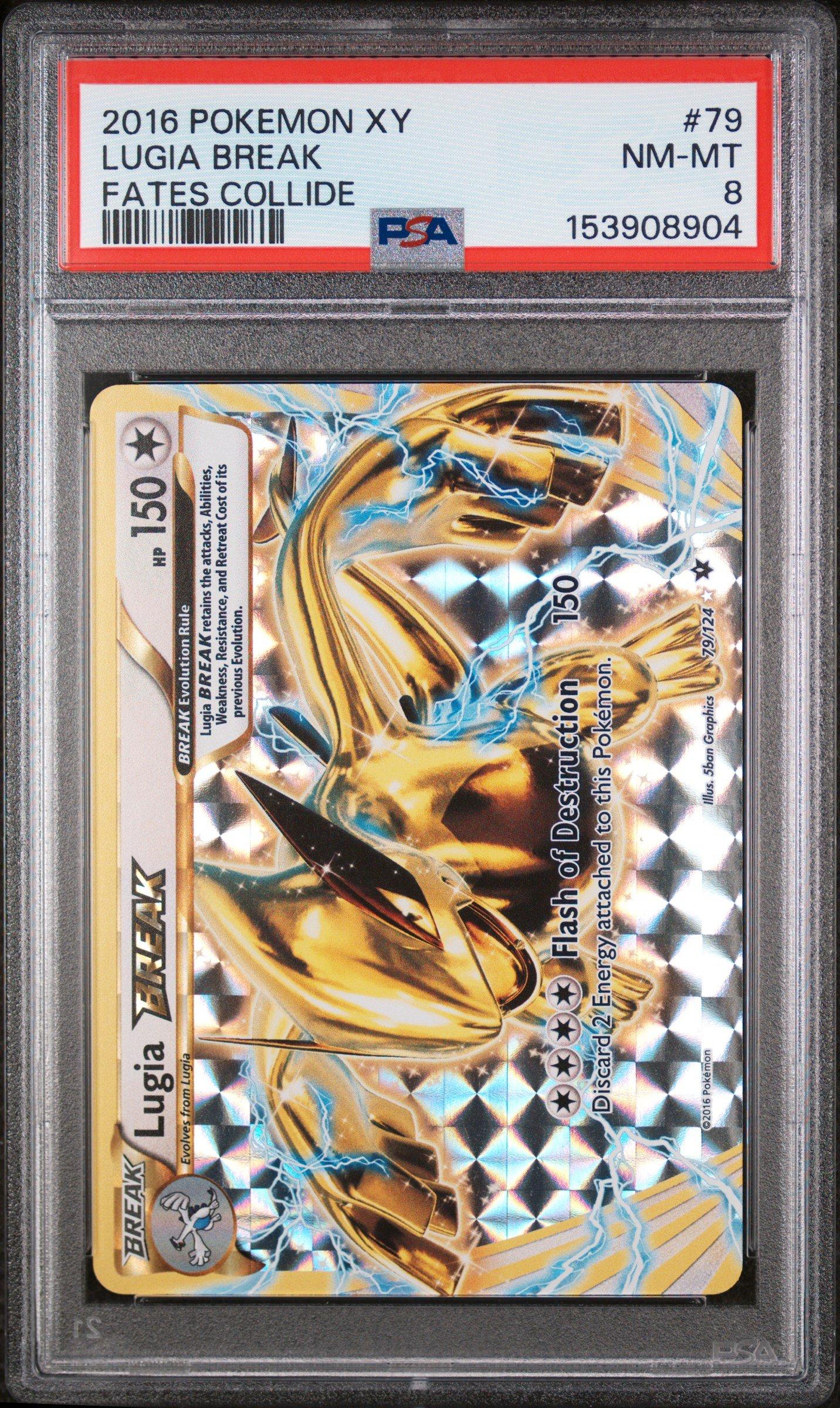 2016 lugia pokemon card Lugia 2016 Pokemon Card Game Fates Collide Holo no.78/124