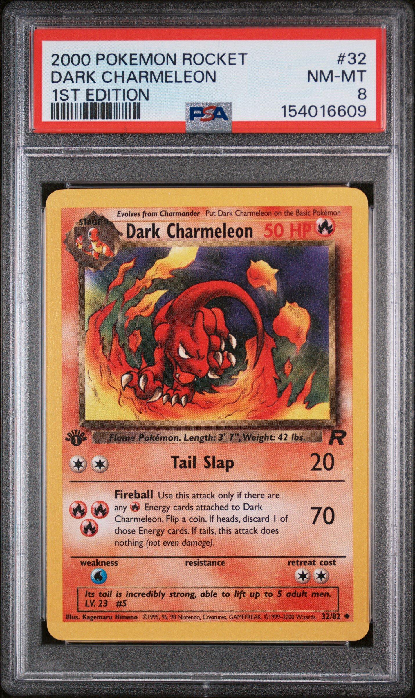 dark charmeleon pokemon card 2000 POKEMON ROCKET DARK CHARMELEON  YankeeKicks Online
