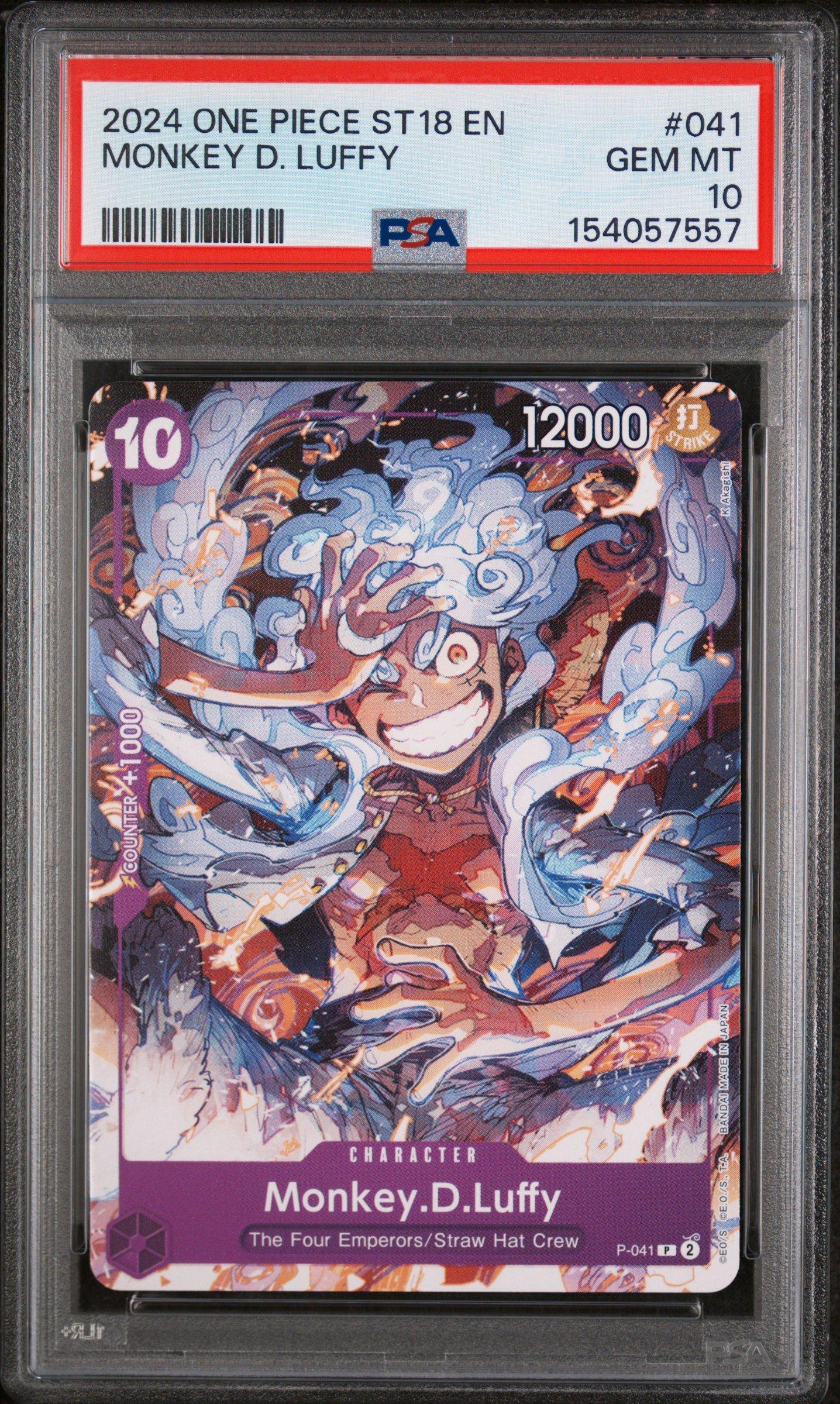 2024 One Piece Starter Deck St18-purple Monkey D. Luffy 041 Monkey