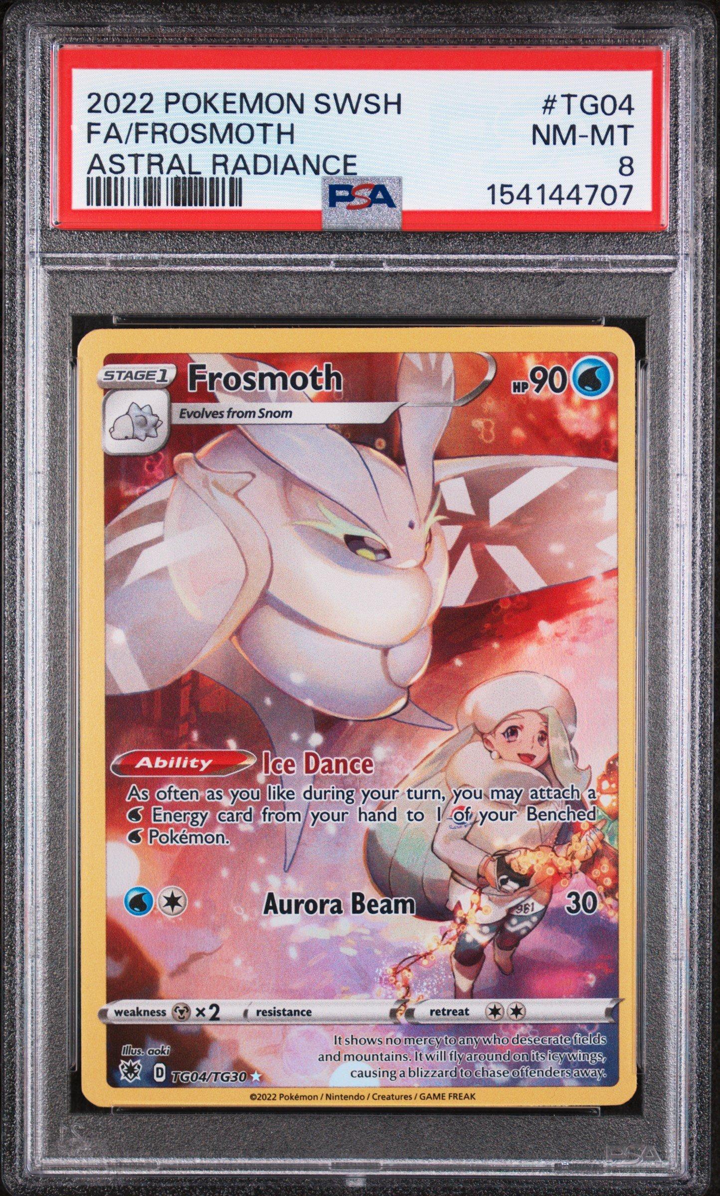 frosmoth pokemon card - 64/202 - Sword & Shield Ability Ice Dance As often as you like during your turn 2022 Pokemon Sword & Shield