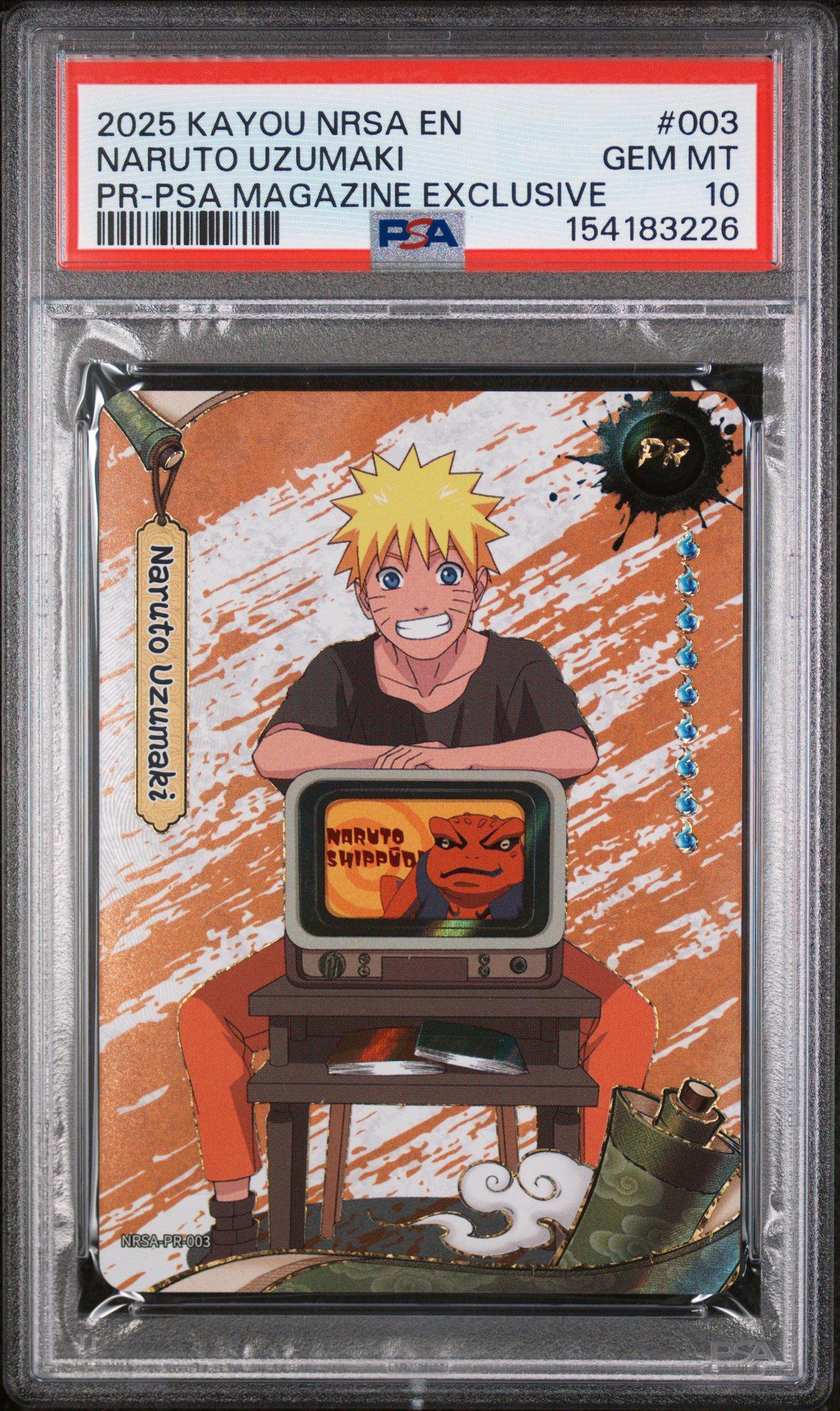 2025 Kayou Naruto Smriti Collectible Card Nrsa-chapter Jin English