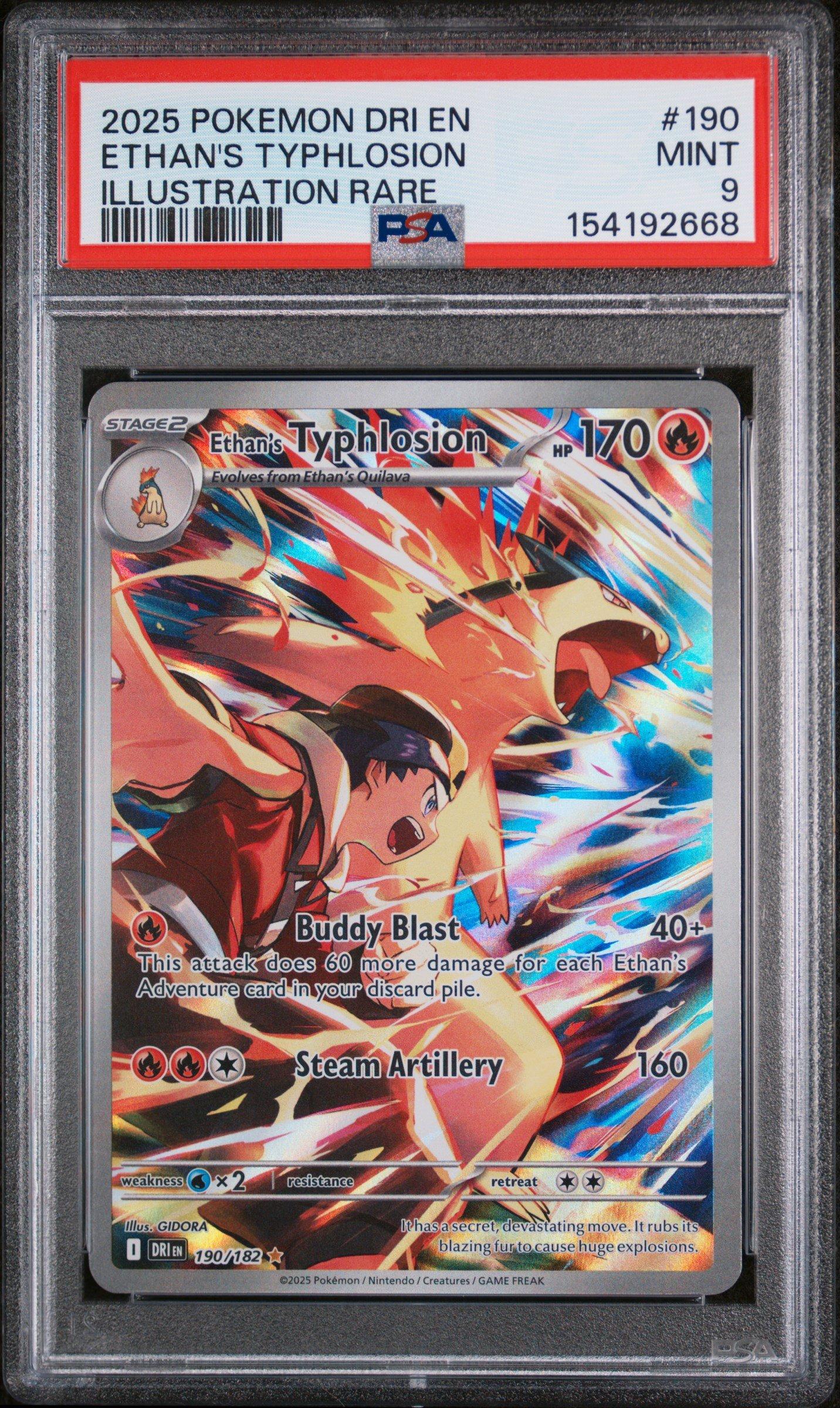 rare typhlosion pokemon card CGC 10 PRISTINE JAPANESE POKEMON 2025 Ethan's Typhlosion 070/063 Heat  PKMhobby this card is the perfect way to showcase your collection. Pokemon Typhlosion holo rare Pokemon