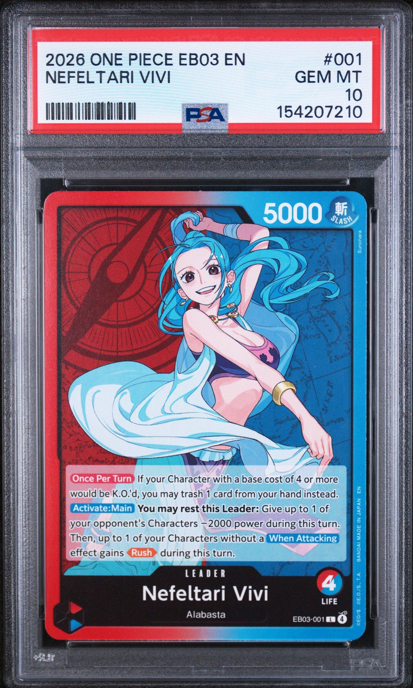 2026 One Piece Eb03-extra Booster -one Piece Heroines Edition- 001