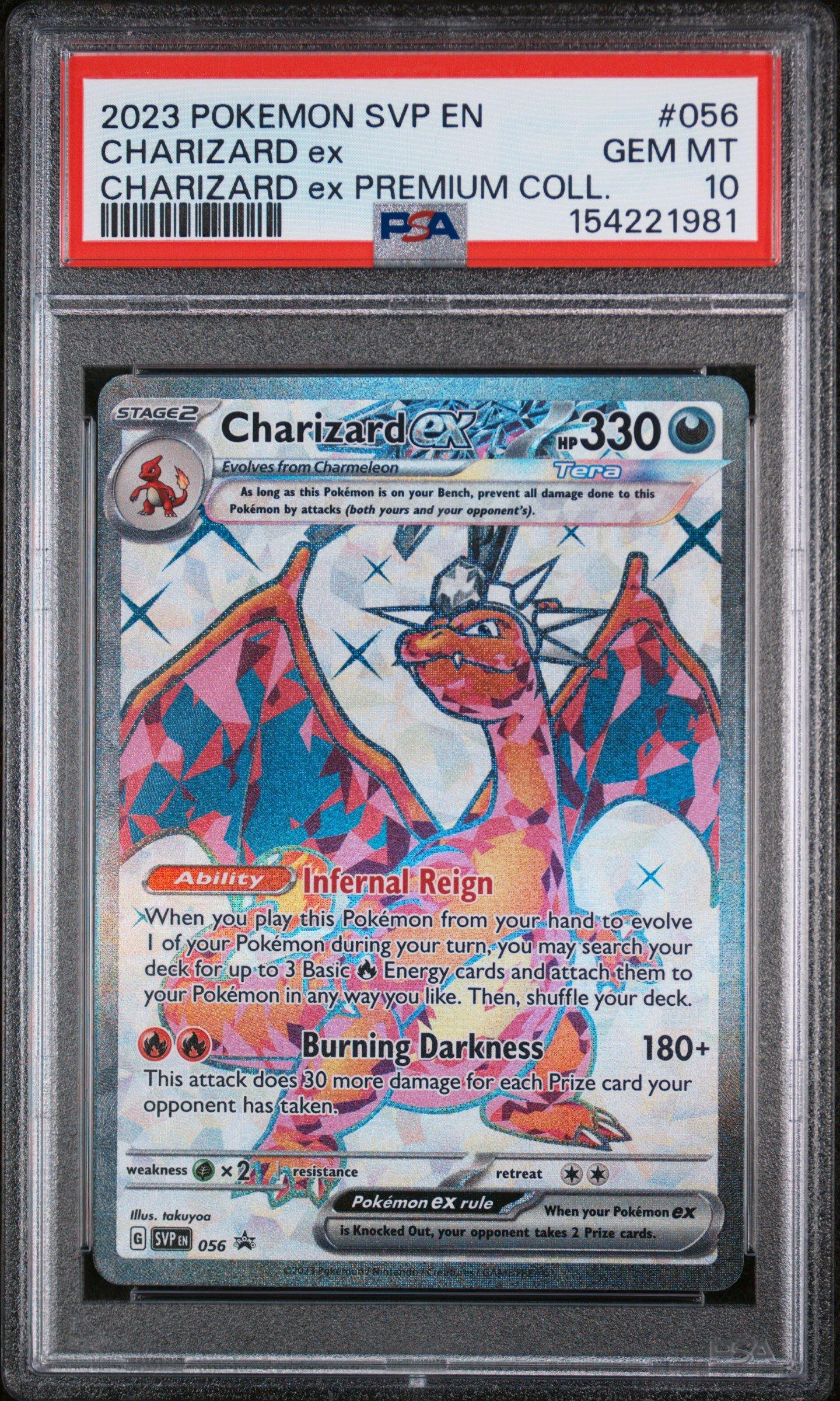 pokemon ex cards charizard Pokmon TCG: Super-Premium Collection Preserved in a tamper 2023 Pokemon Svp En-sv Black