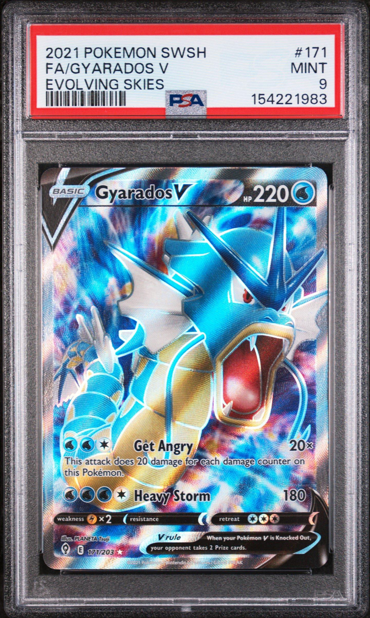 世界277枚 PSA10 ギャラドスV gyarados 2021 53 2021 Pokemon Sword & Shield Evolving Skies 171 Full Art/gyarados V