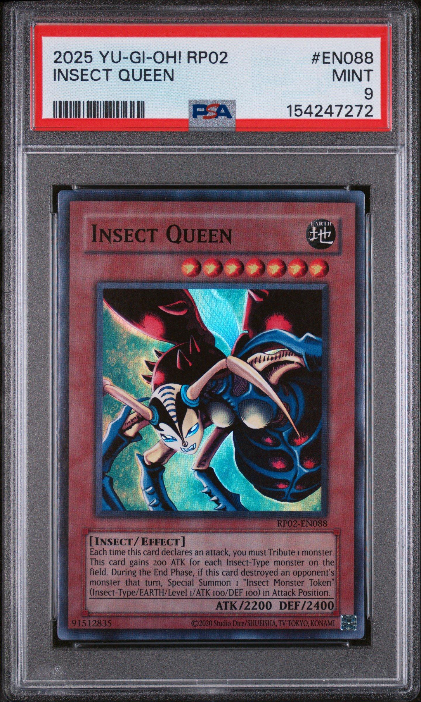 yugioh insect queen deck YU-GI-OH! - (LCJW-EN037) - Legendary Collection 4: Joey's World - 1st Edition EARTH Insect/Effect Monster Level d206 Yu-Gi-Oh! Insect Queen Deck