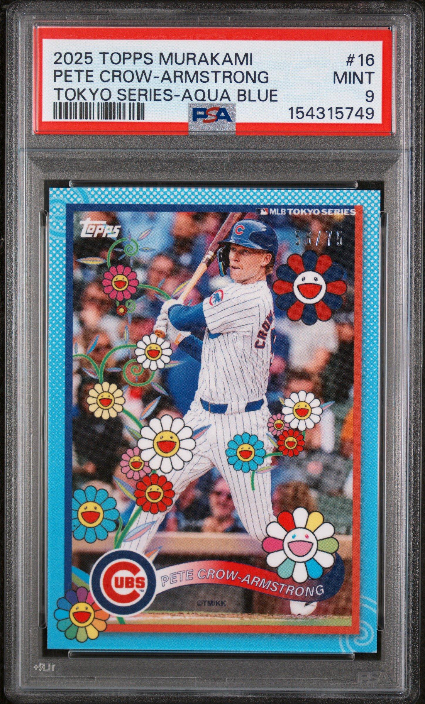 2025 Topps Takashi Murakami + Mlb World Tour Tokyo Series 16 Pete