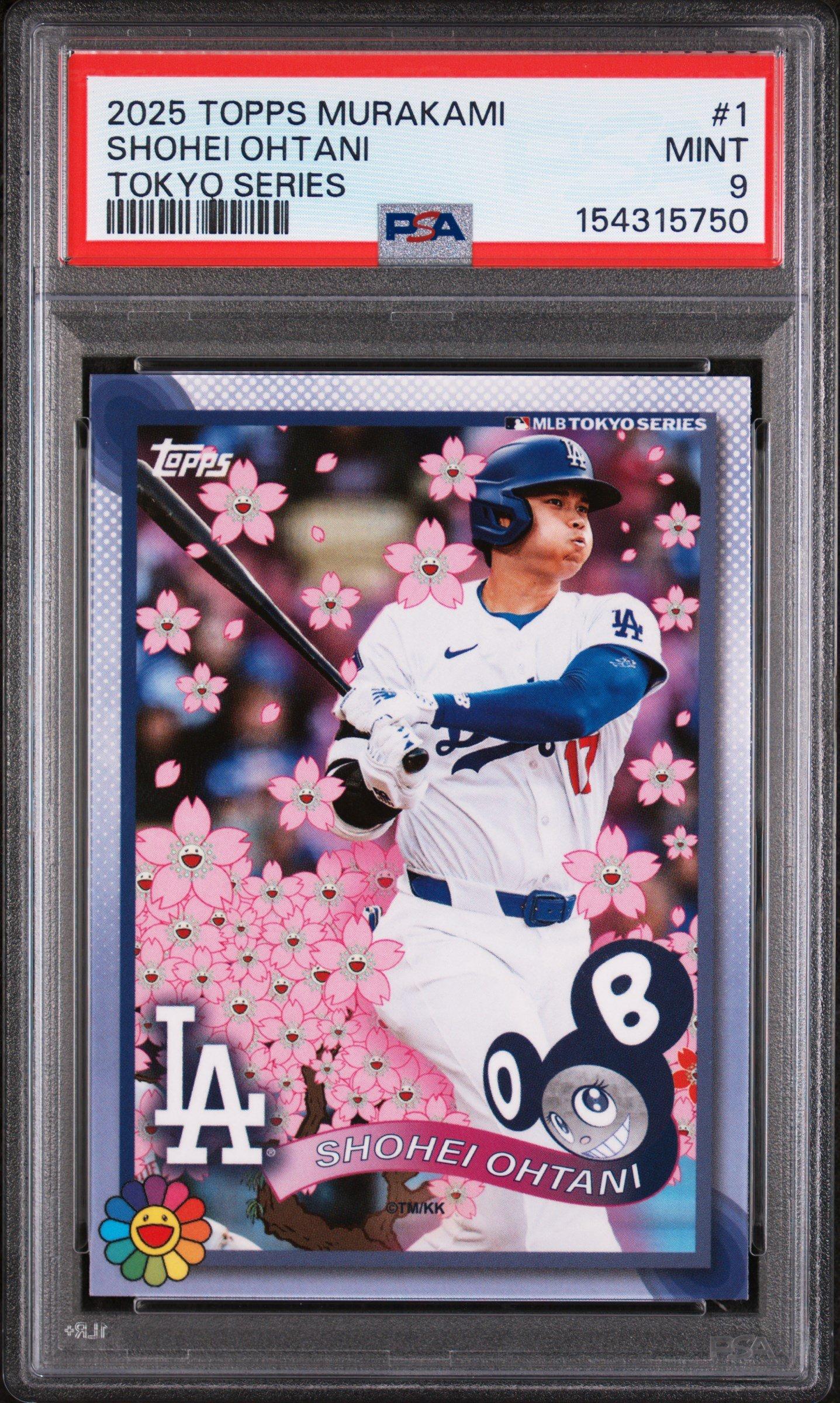 2025 Topps Takashi Murakami + Mlb World Tour Tokyo Series 1 Shohei