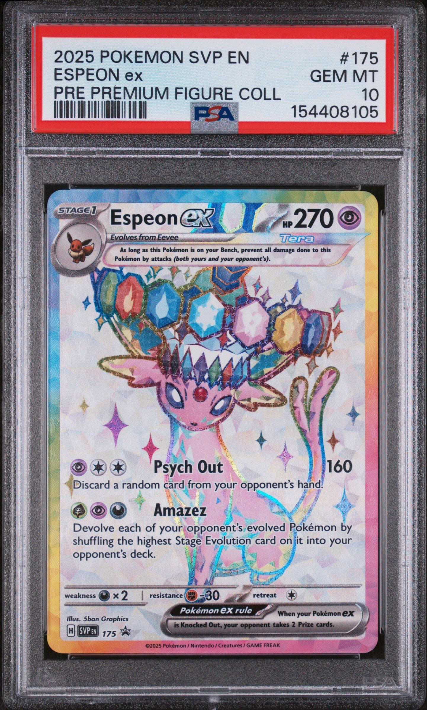 pokemon prismatic evolution promo card Evolutions Surprise Box  Common Lands Eevees three Evolutions originally discovered in the Kanto region are beloved by Pokemon Trainers across the land Pokmon - Prismatic Evolutions Surprise