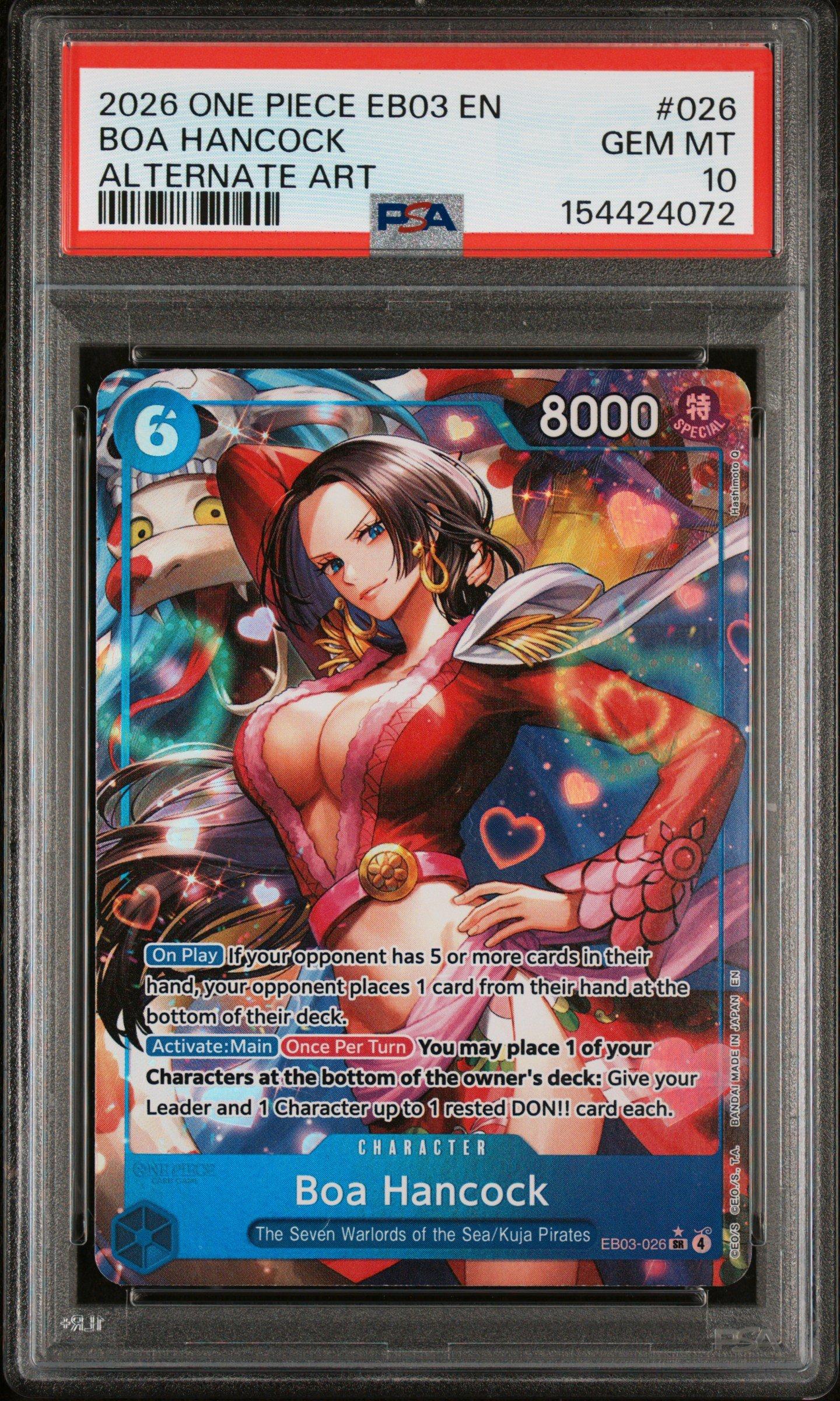 2026 One Piece Eb03-extra Booster -one Piece Heroines Edition- 026