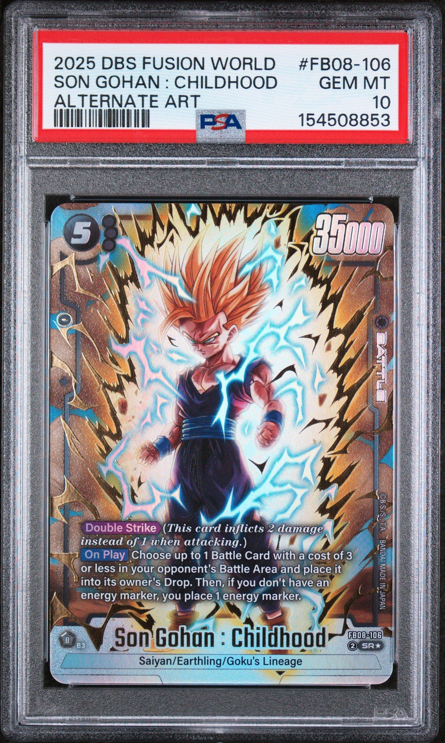 2025 Dragon Ball Super Fusion World Saiyan's Pride Fb08-106 Son