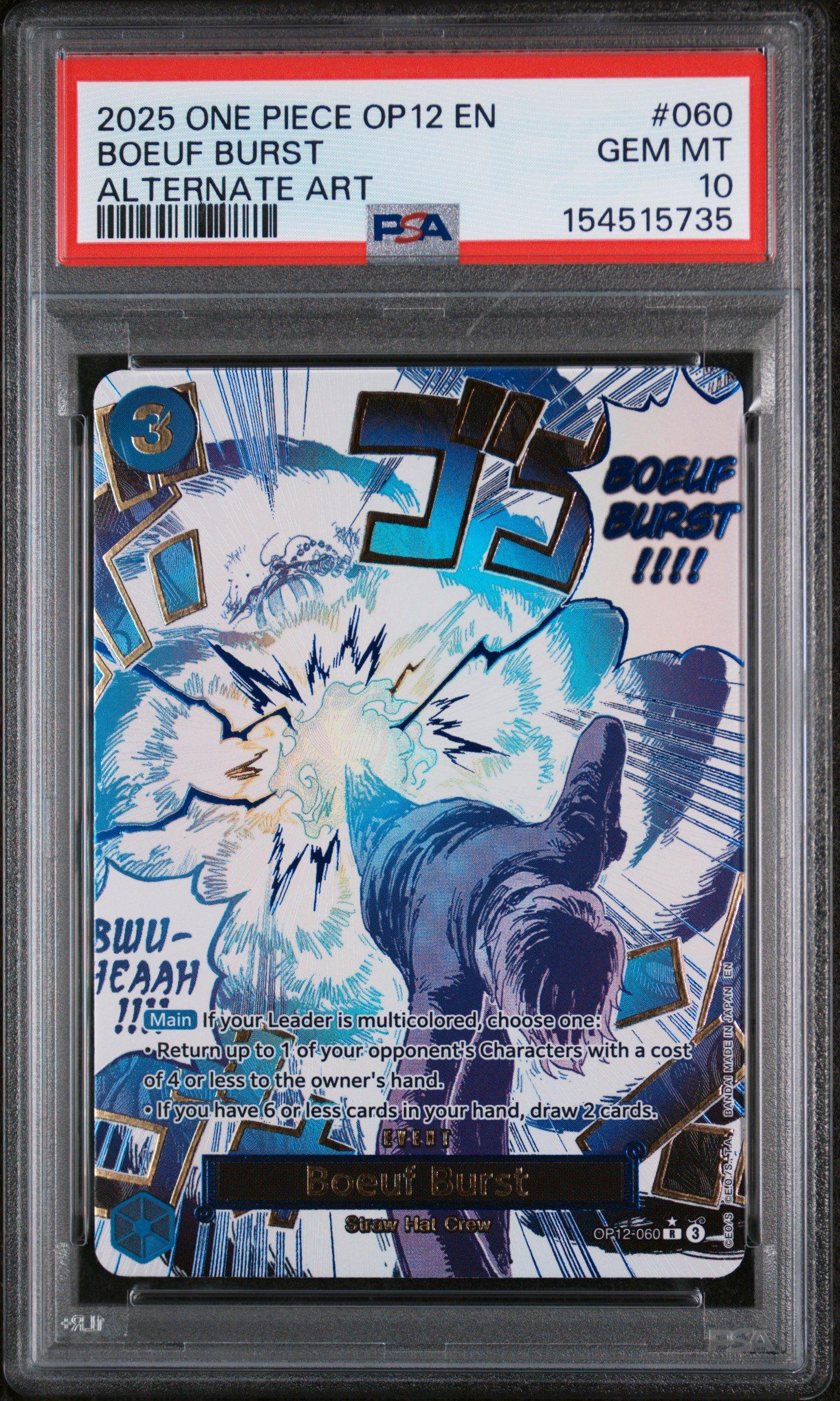 ワンピース カードゲーム 2025 ONE PIECE OP12 JP #060 BOUF BURST 2025 One Piece Op12-legacy Of The Master 060 Boeuf Burst Alternate