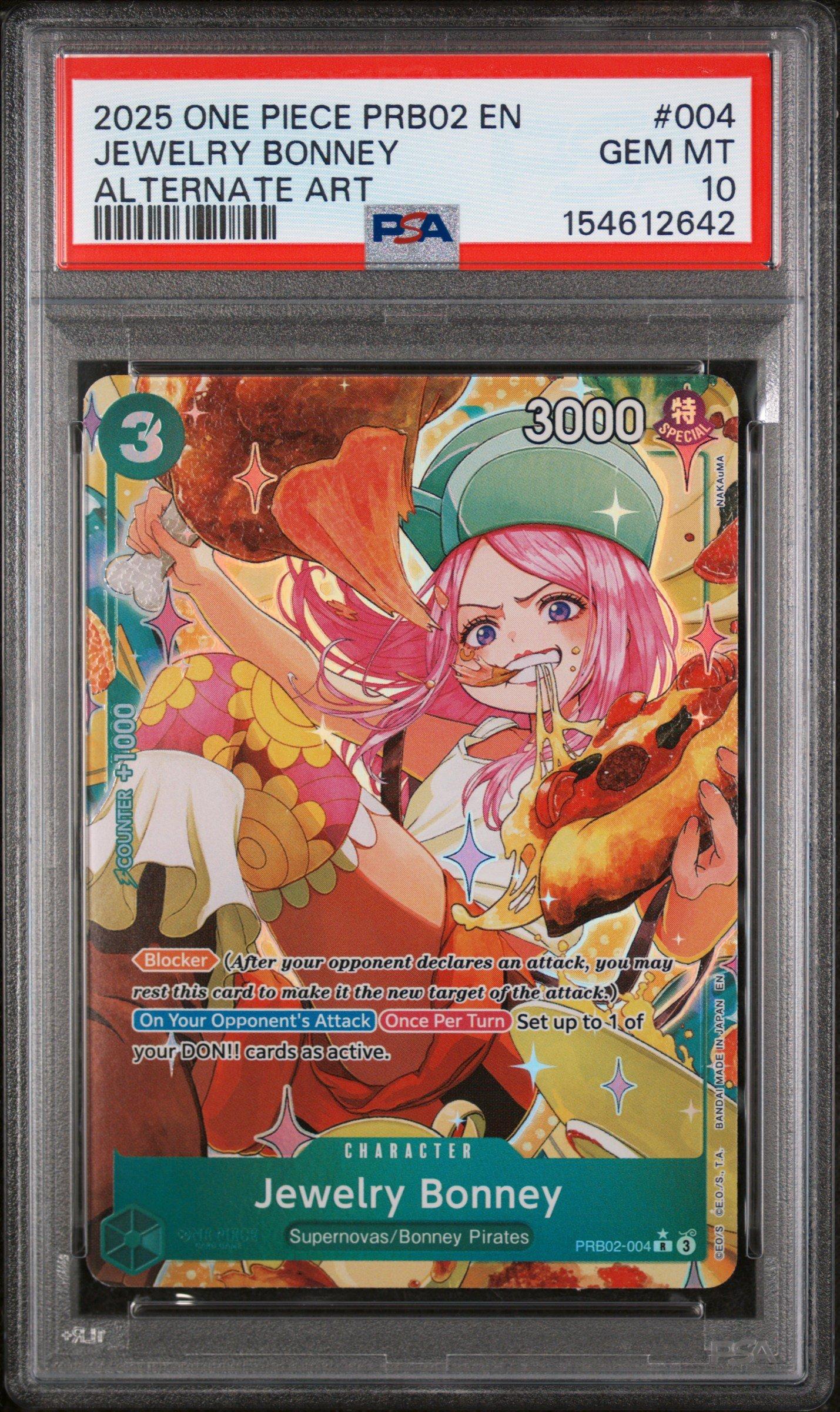 2025 One Piece Prb02-premium Booster -one Piece Card The Best- Vol