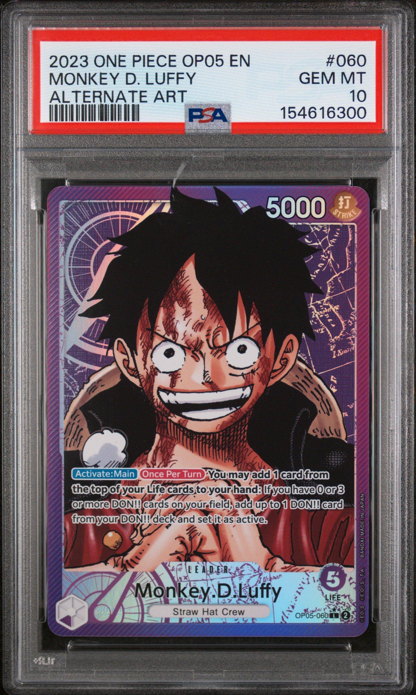 2023 One Piece Op05-awakening Of The New Era 060 Monkey D. Luffy
