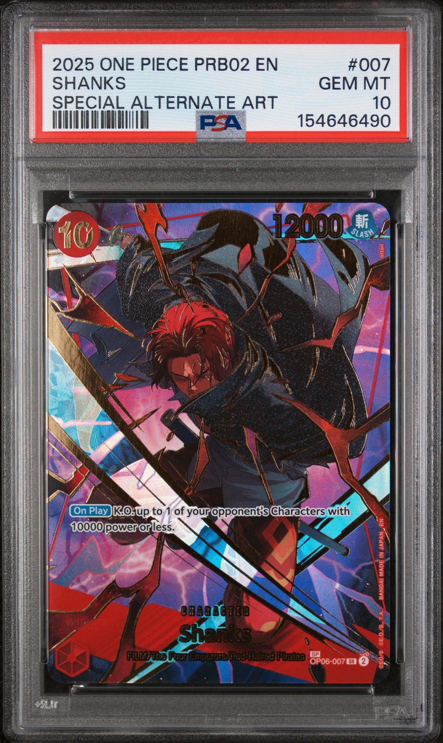 2025 One Piece Prb02-premium Booster -one Piece Card The Best- Vol