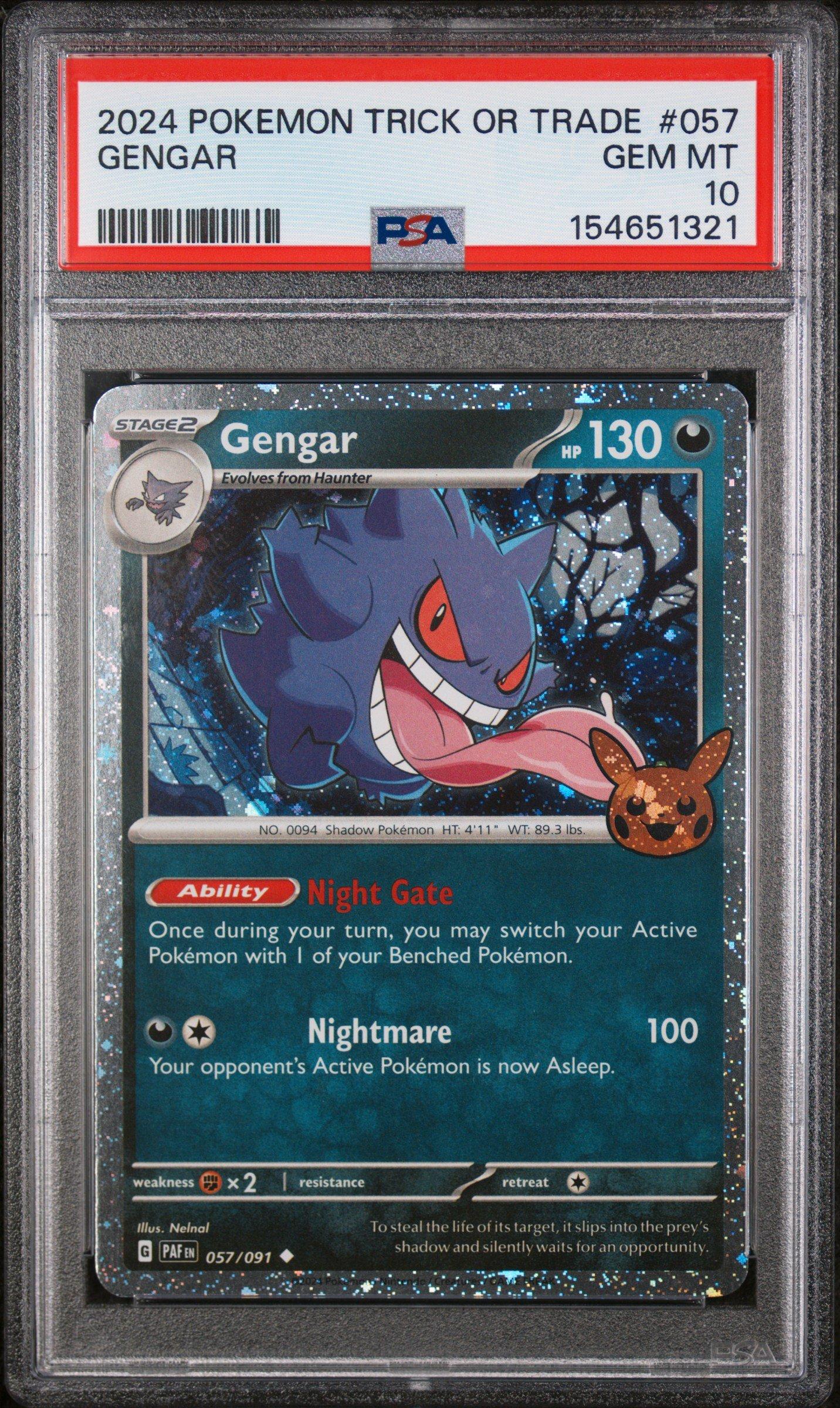 gengar pokemon card psa 10 [PSA 10]{003/021} MEGA ex have for your premier collection. PSA 10 MEGA Gengar ex