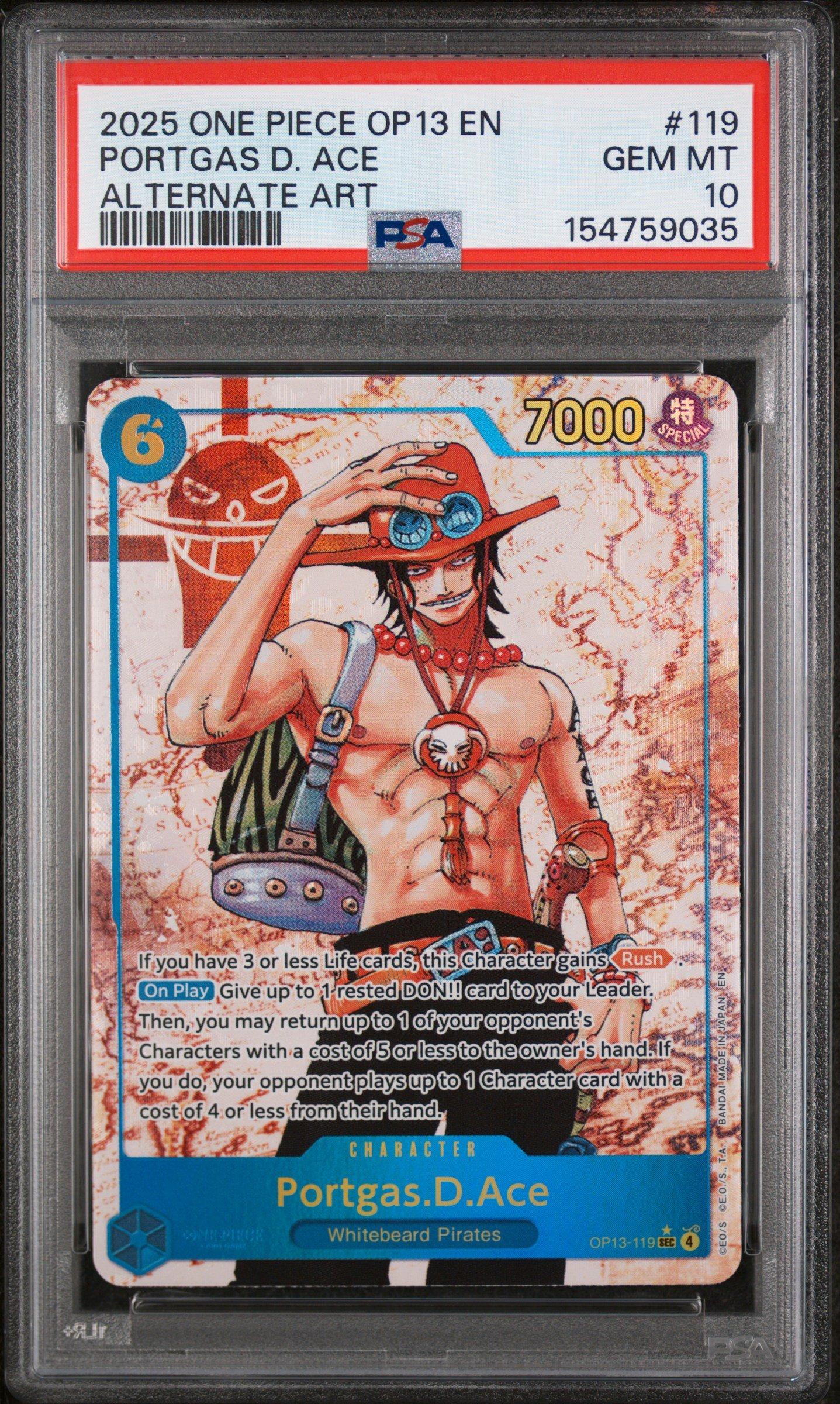 2025 One Piece Op13-carrying On His Will 119 Portgas D. Ace
