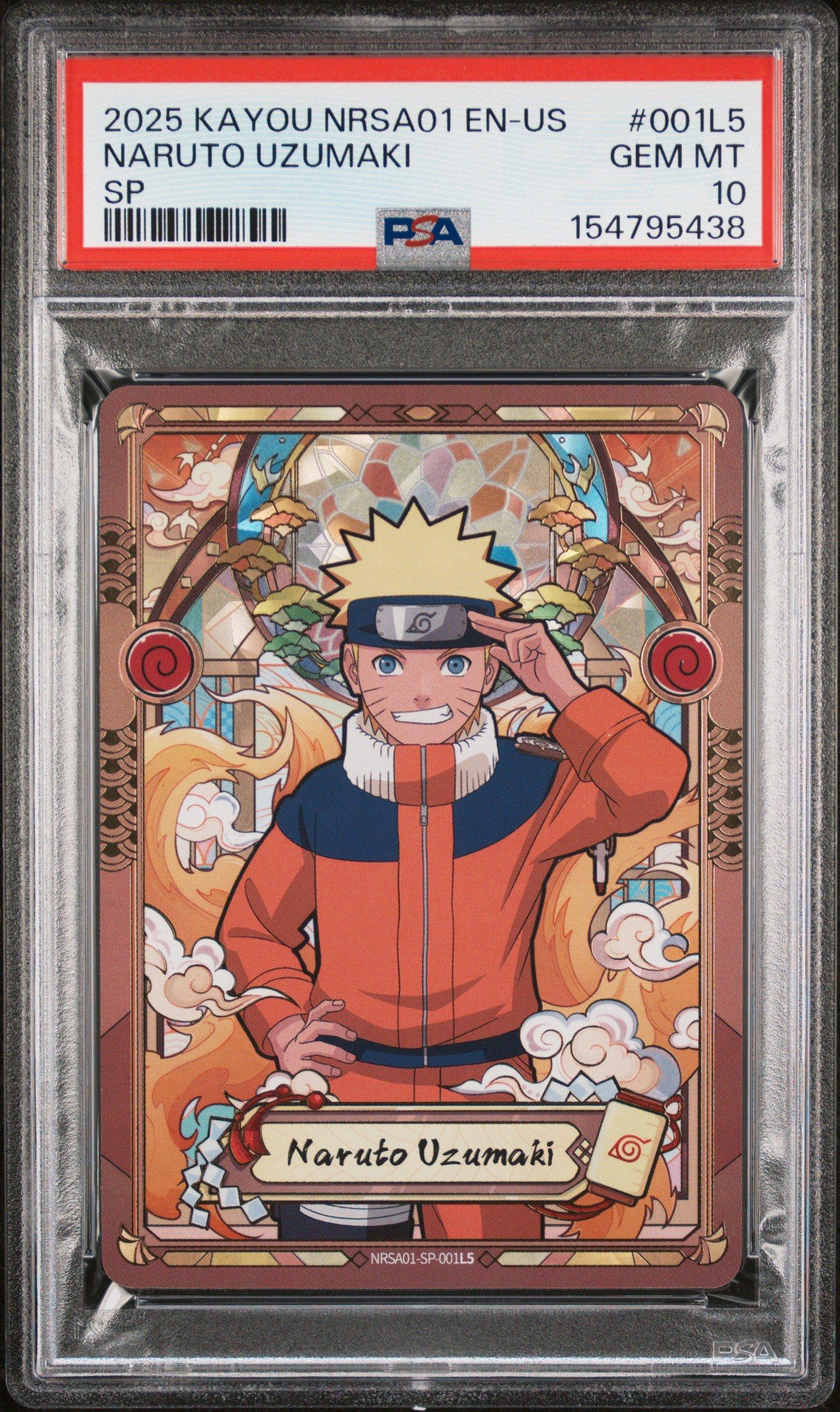 2025 Kayou Naruto Smriti Collectible Card Nrsa01-heaven Scroll