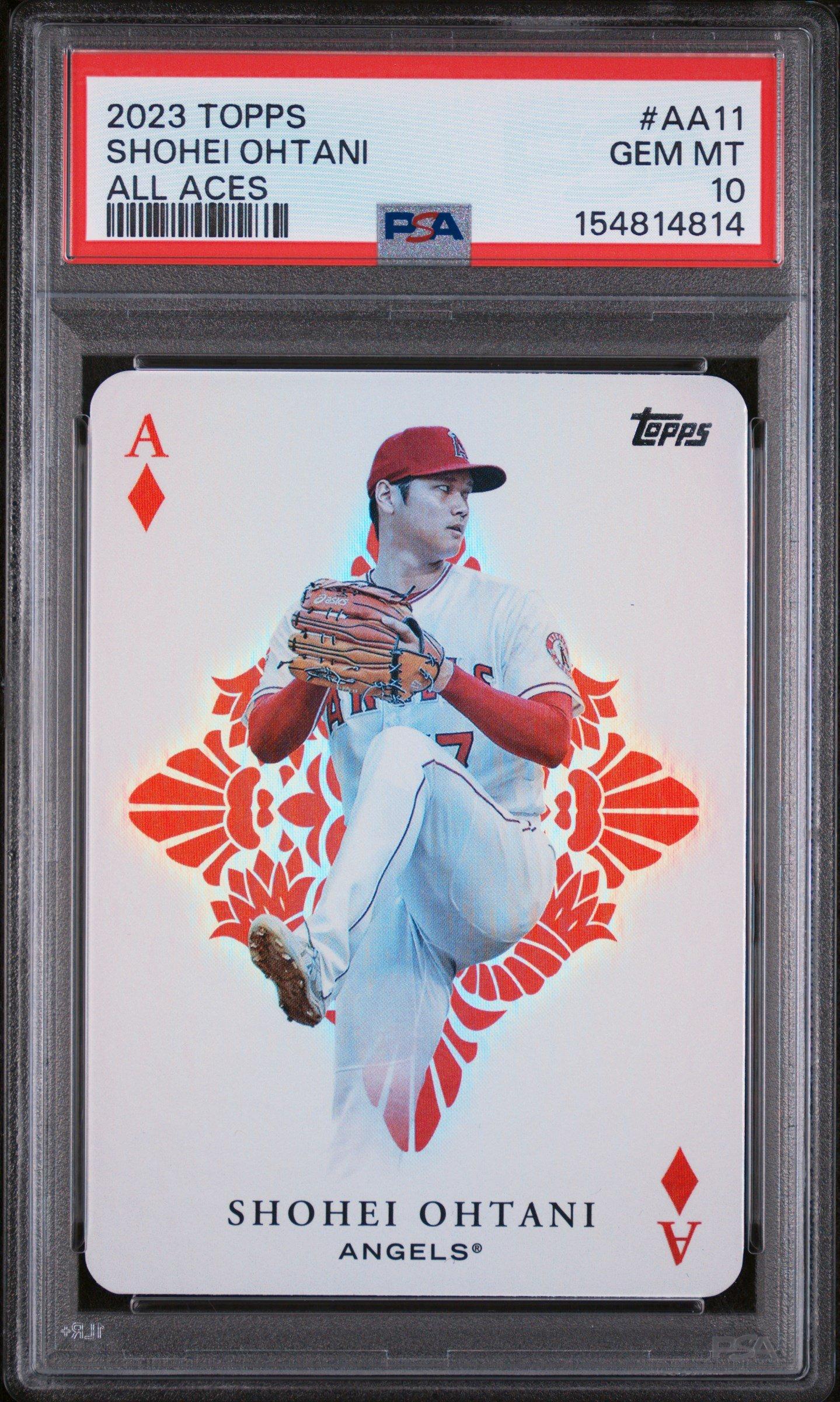 2023 Topps All Aces Aa11 Shohei Ohtani PSA 10