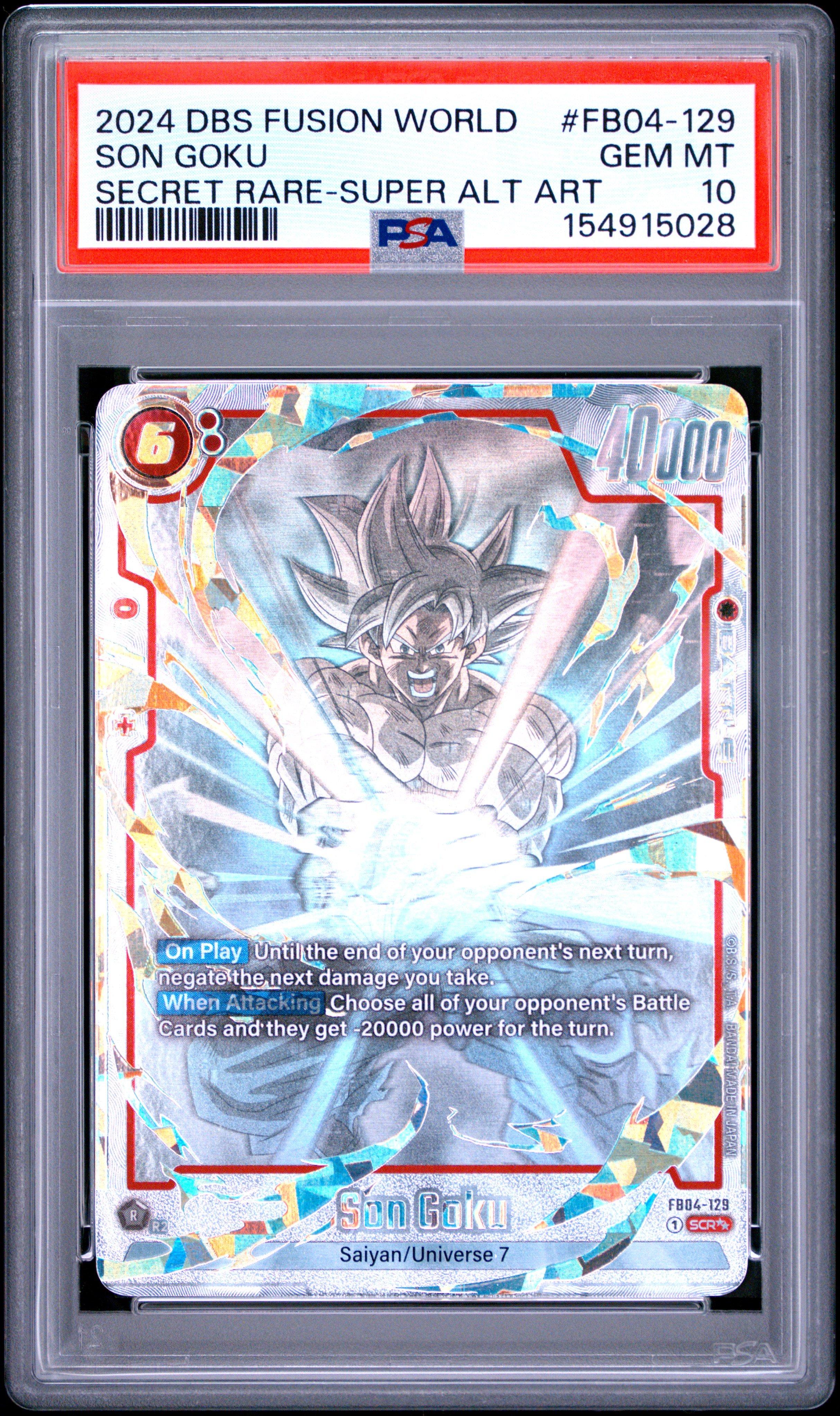 2024 Dragon Ball Super Card Game Fusion World Ultra Limit Fb04-129