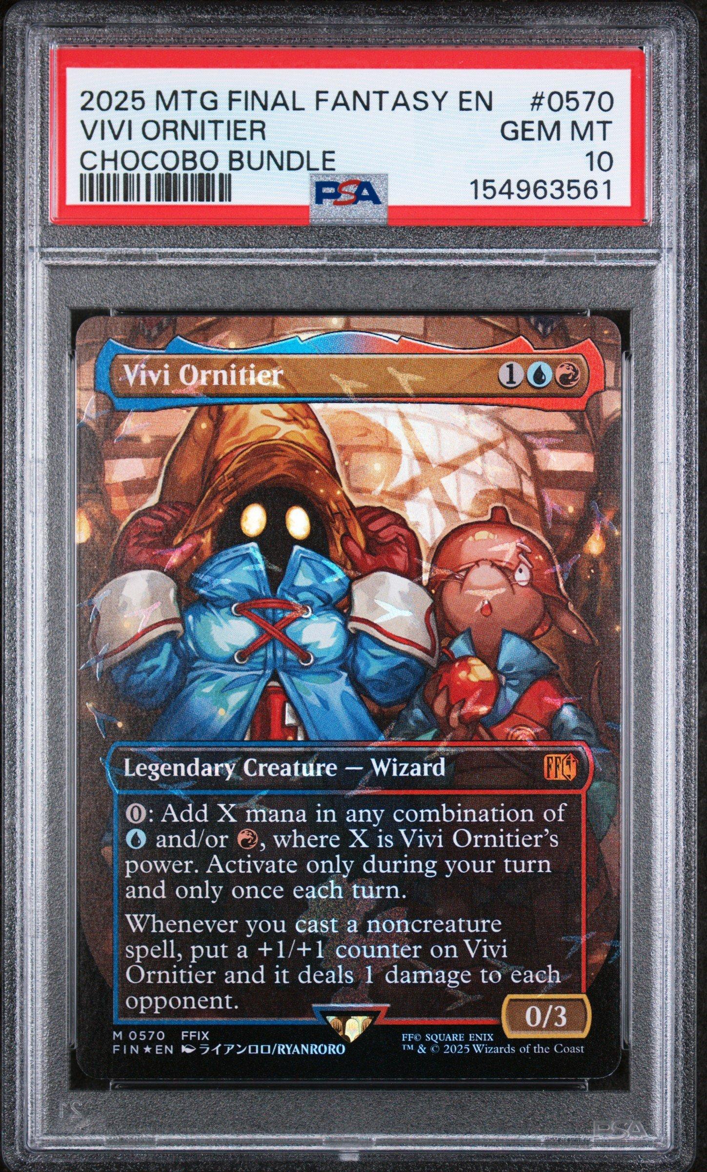2025 Magic The Gathering Final Fantasy 0570 Vivi Ornitier Chocobo