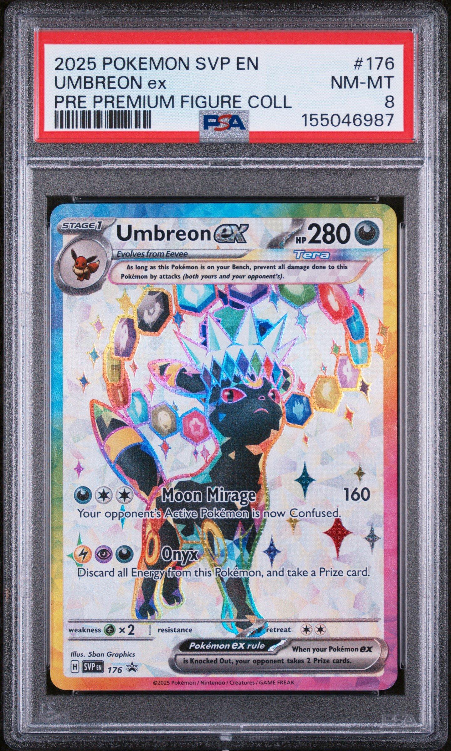 umbreon ex pokemon card value Umbreon EX 55/124 Ultra Rare Pokemon Card Fates Collide LP