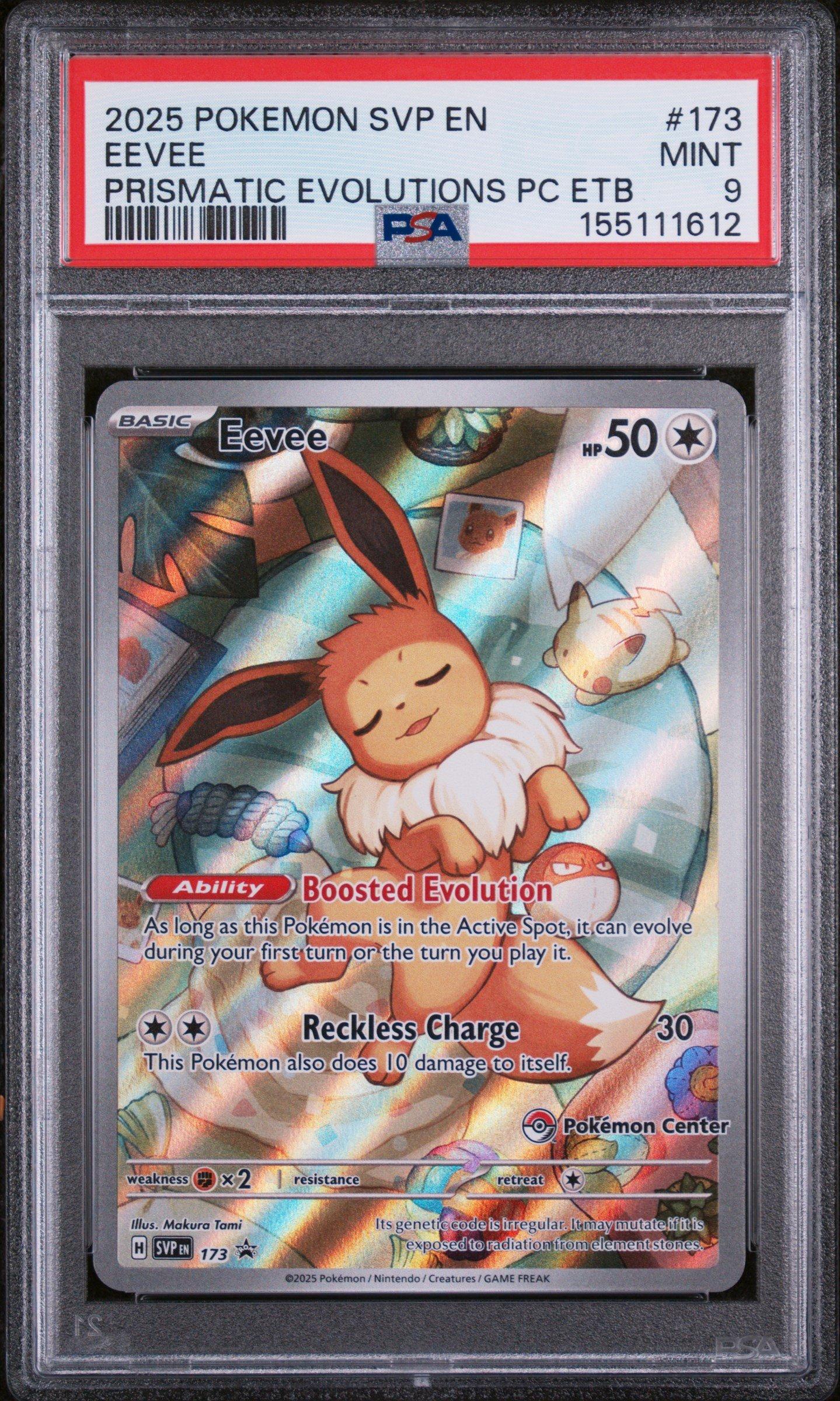 2025 Pokemon Svp En-sv Black Star Promo 173 Eevee Prismatic