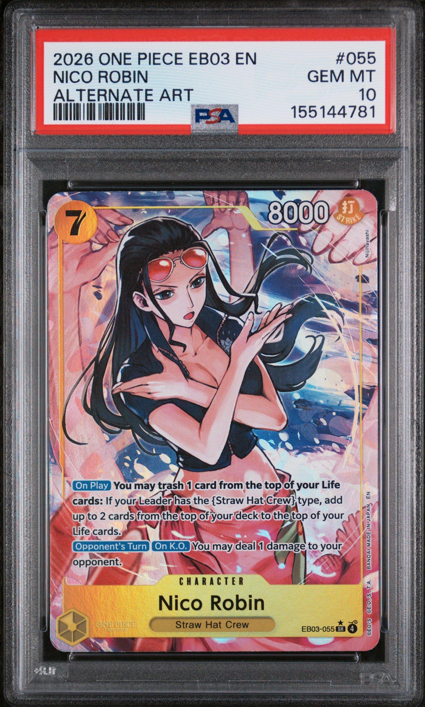 2026 One Piece Eb03-extra Booster -one Piece Heroines Edition- 055