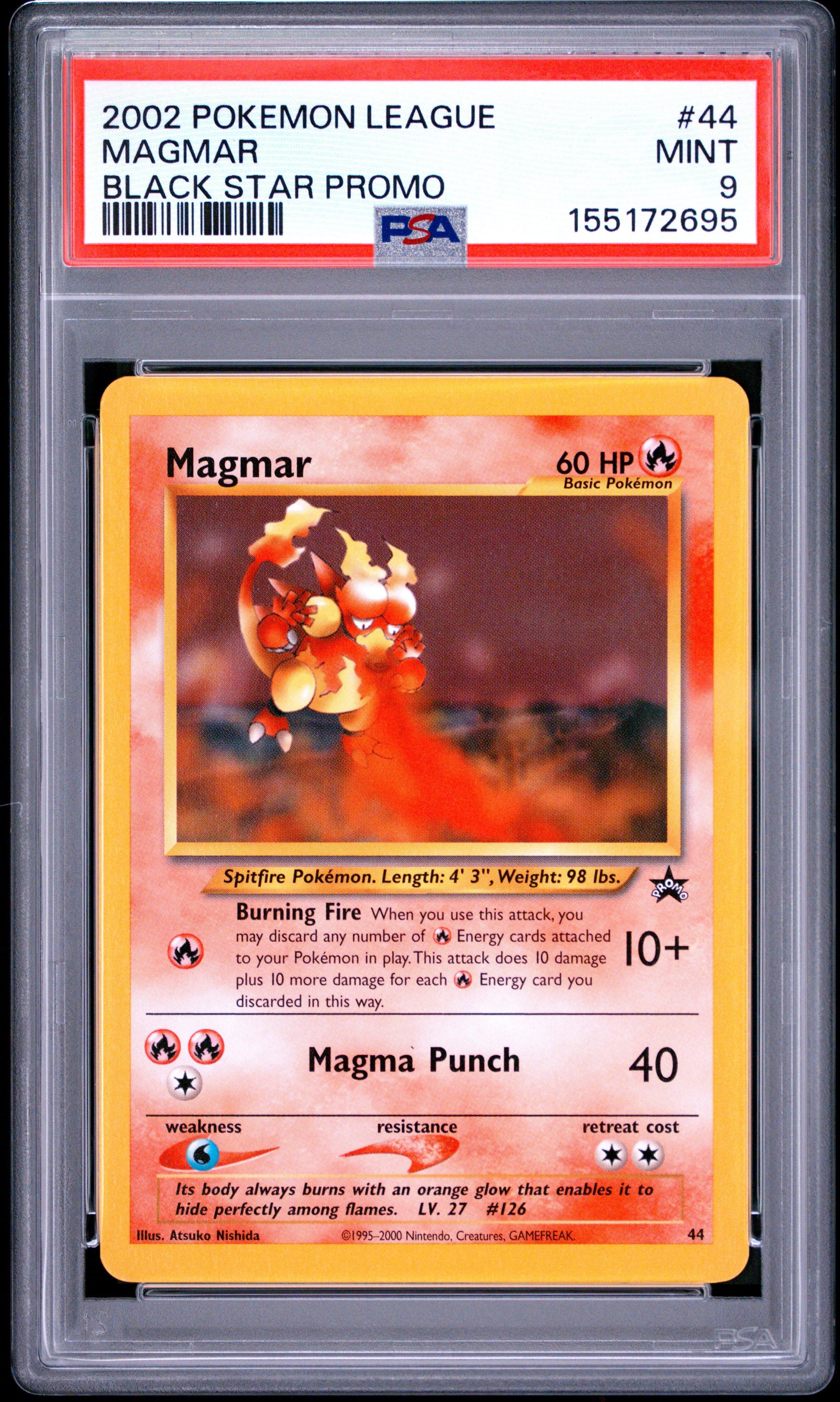 magmar 1995 pokemon card · Base Set First Edition #36(Shadowless) Colorless Artist Magmar | Brilliant Stars |