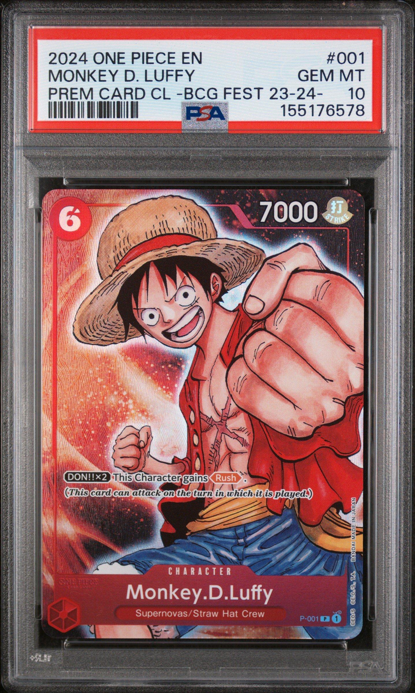 PSA10 ワンピース プレミアムカードコレクション 23-24 Edition BANDAI CARD GAMES Fest 23-24 Japanese Premium Card Collection One